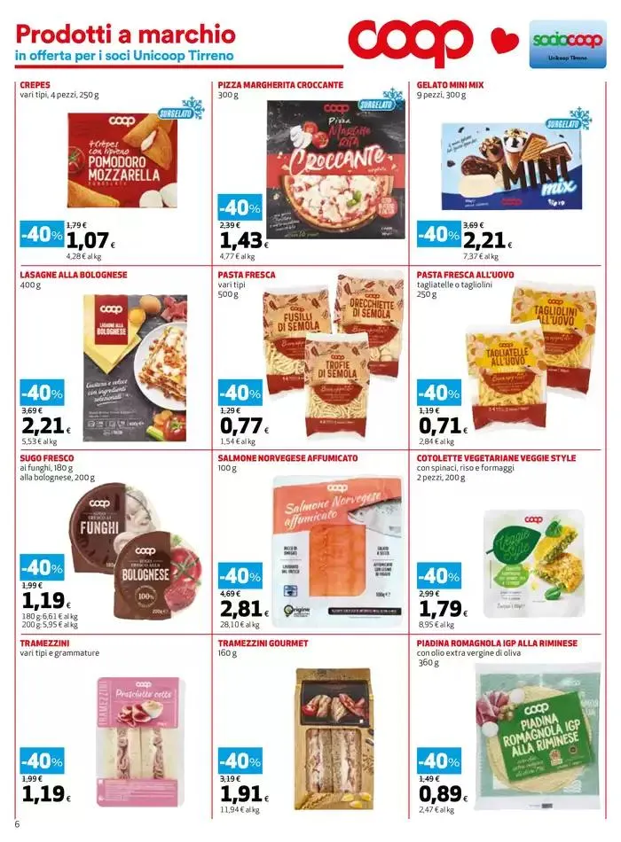 40% di sconto x4 settimane da 27 febbraio a 26 marzo di 2025 - Pagina del volantino 6