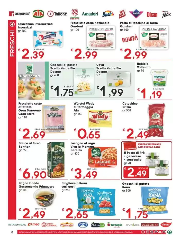 Prezzi anniversari da 17 ottobre a 30 ottobre di 2024 - Pagina del volantino 8