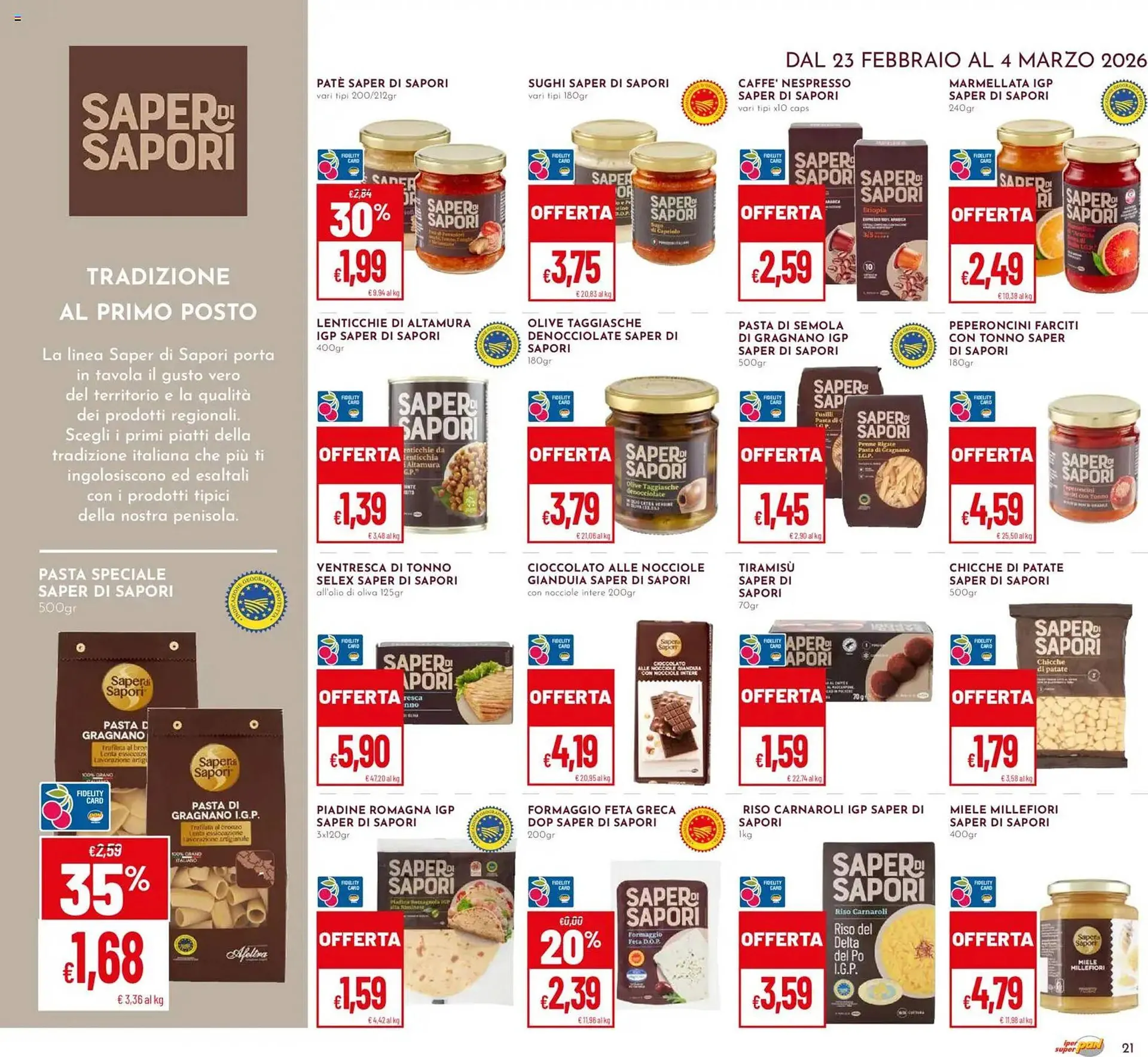 Volantino Pan da 23 febbraio a 4 marzo di 2026 - Pagina del volantino 21