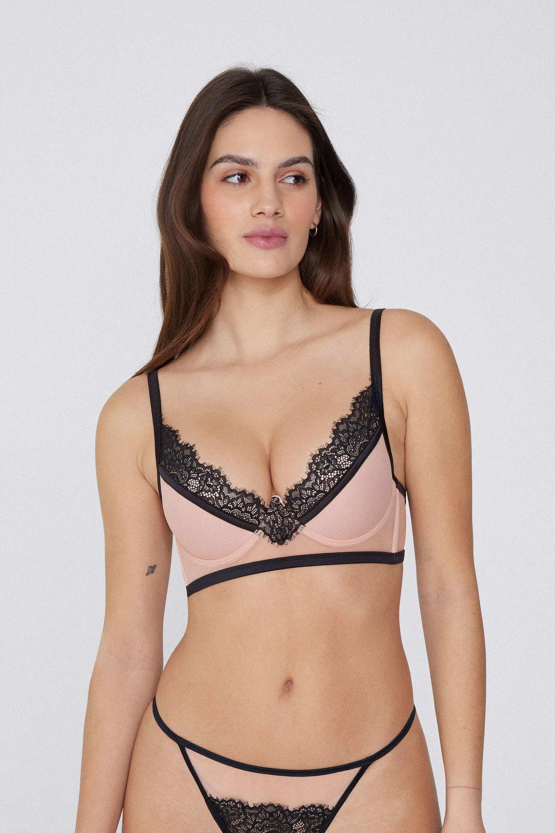 Reggiseno Super Push-up Malibù Rose Shadow Luxe