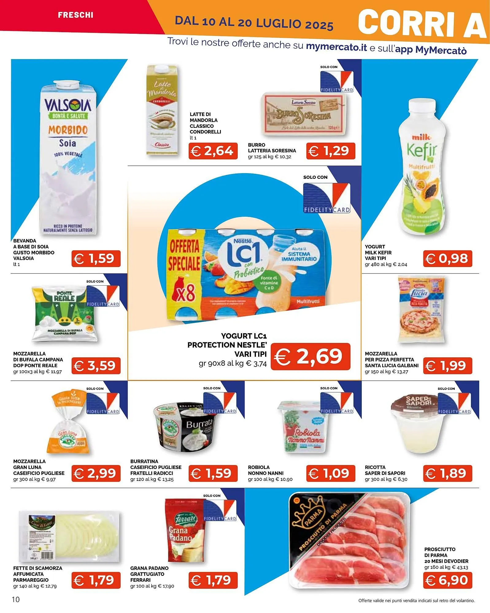 Volantino Mercatò Big da 10 luglio a 20 luglio di 2025 - Pagina del volantino 10