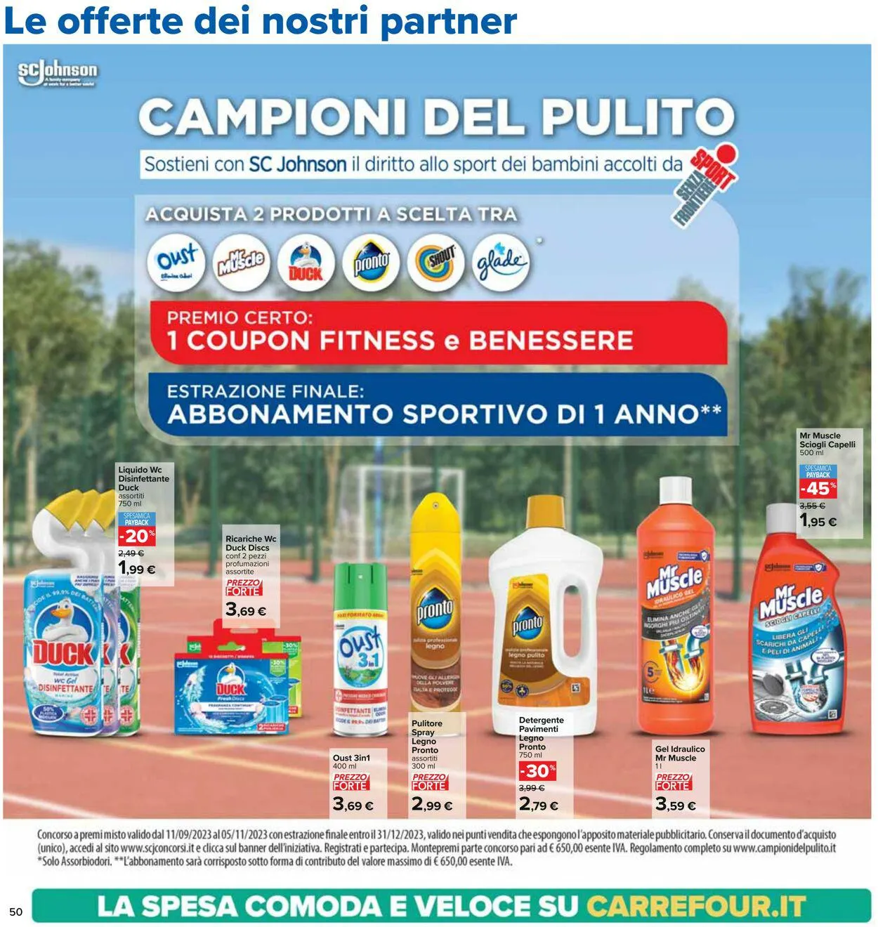 Carrefour Volantino attuale da 25 settembre a 8 ottobre di 2023 - Pagina del volantino 50