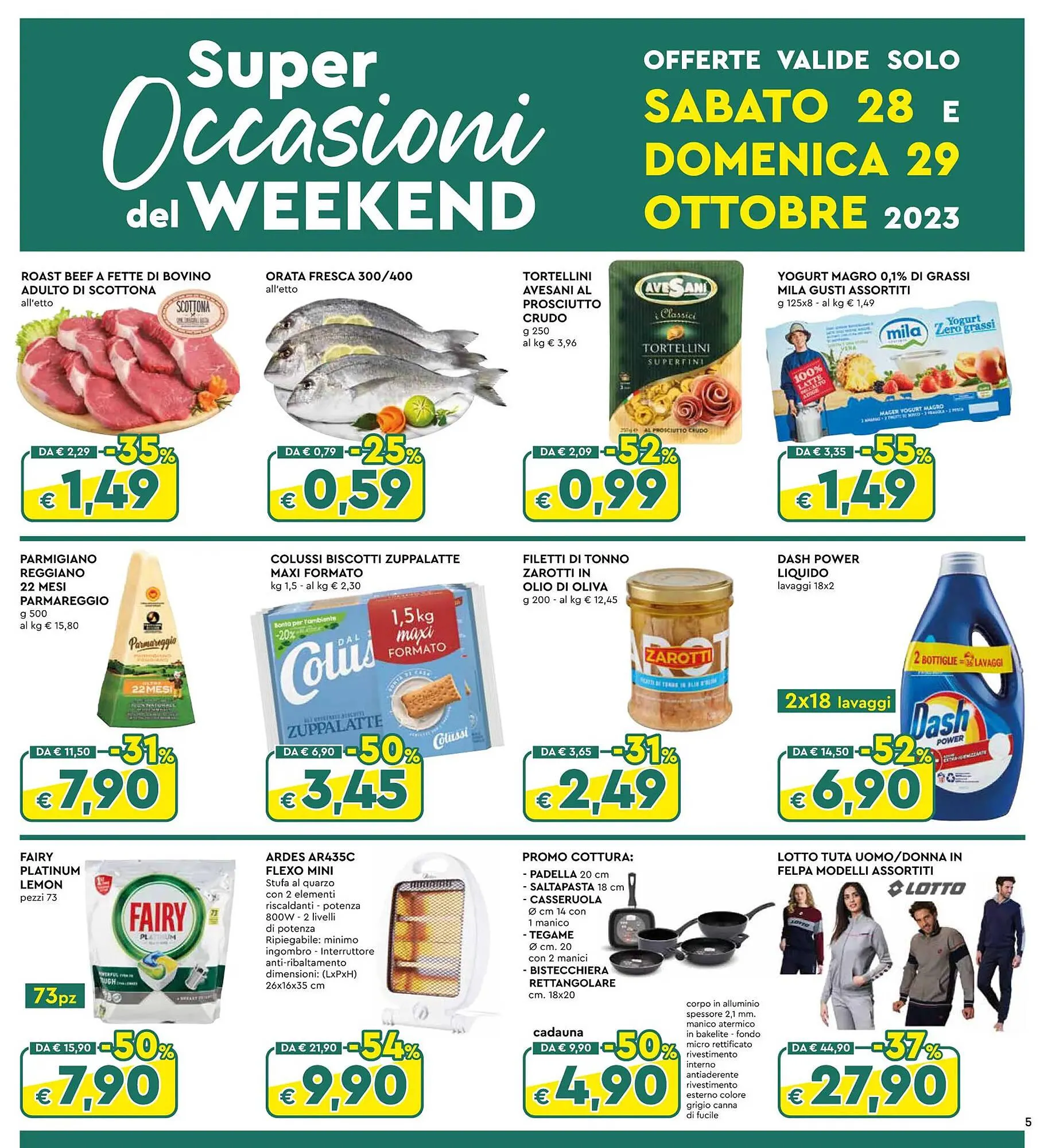 Volantino Galassia da 19 ottobre a 1 novembre di 2023 - Pagina del volantino 5