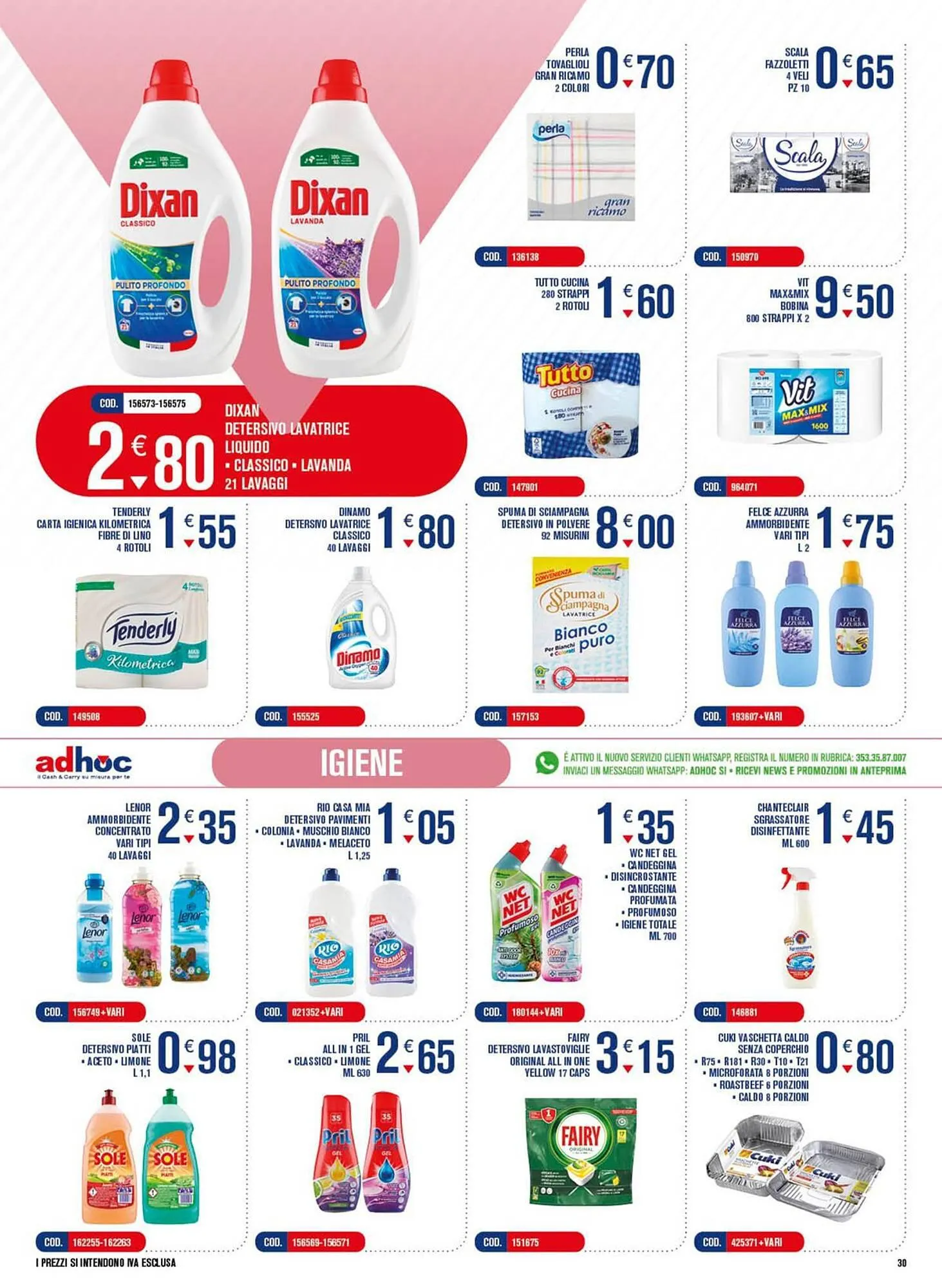 Volantino Adhoc da 15 aprile a 28 aprile di 2024 - Pagina del volantino 30