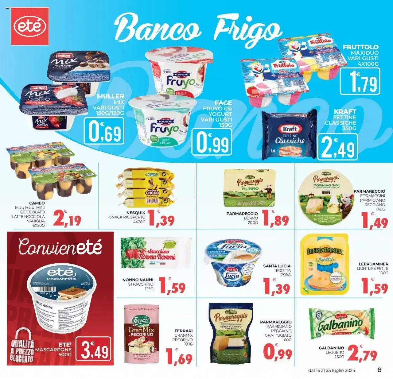 Volantino Eté da 16 luglio a 25 luglio di 2024 - Pagina del volantino 8