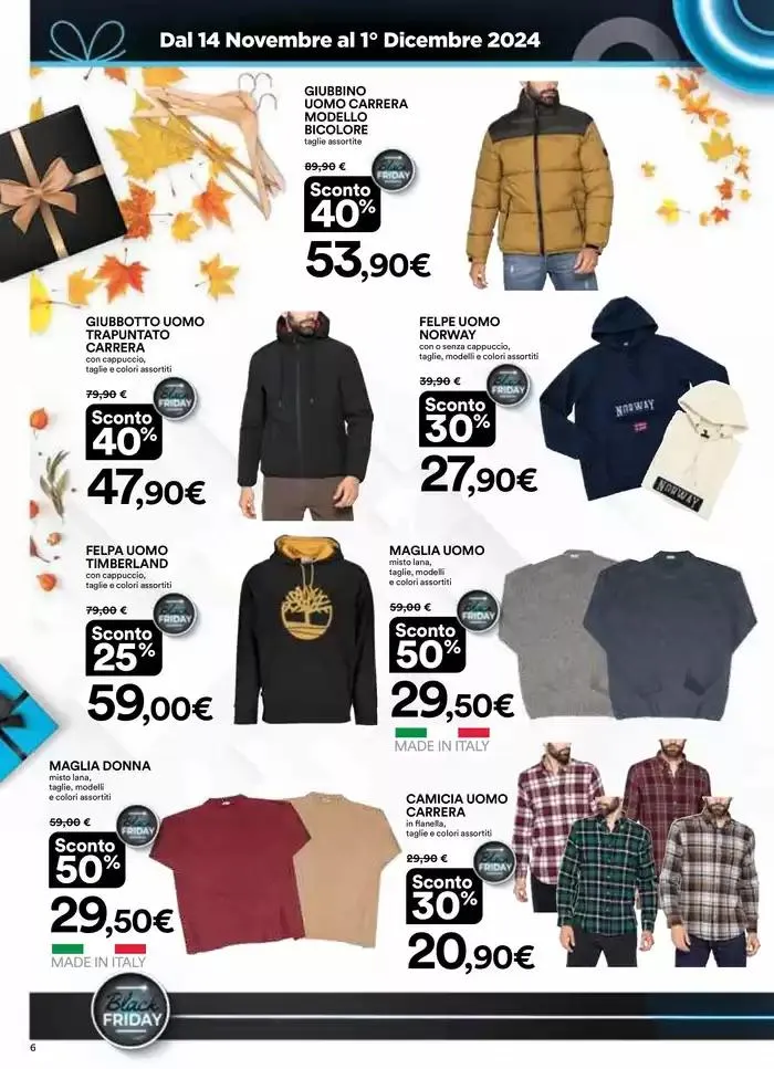 Black friday da 14 novembre a 1 dicembre di 2024 - Pagina del volantino 6