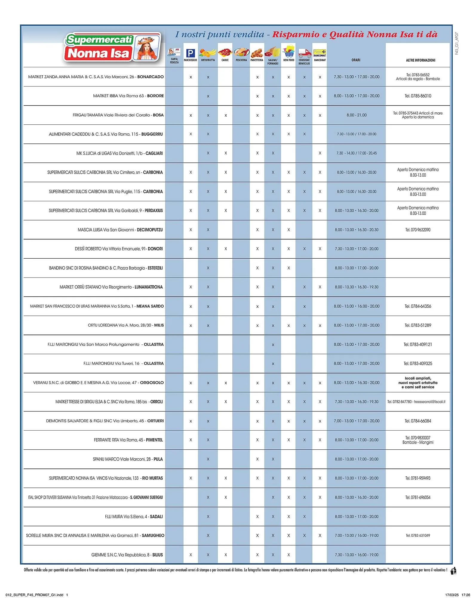 Volantino Supermercati Nonna Isa da 8 aprile a 19 aprile di 2025 - Pagina del volantino 12