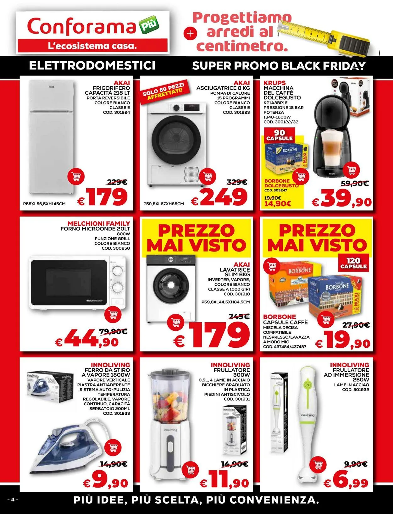 Conforama Volantino attuale da 14 novembre a 30 novembre di 2025 - Pagina del volantino 4