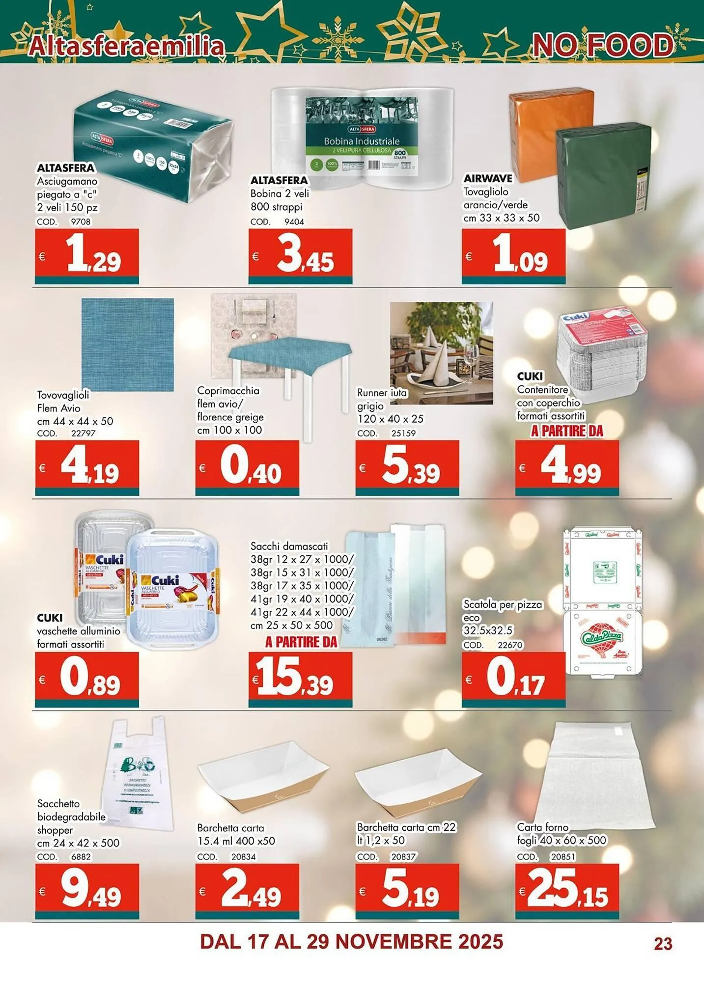 Volantino Altasfera da 17 novembre a 29 novembre di 2025 - Pagina del volantino 23