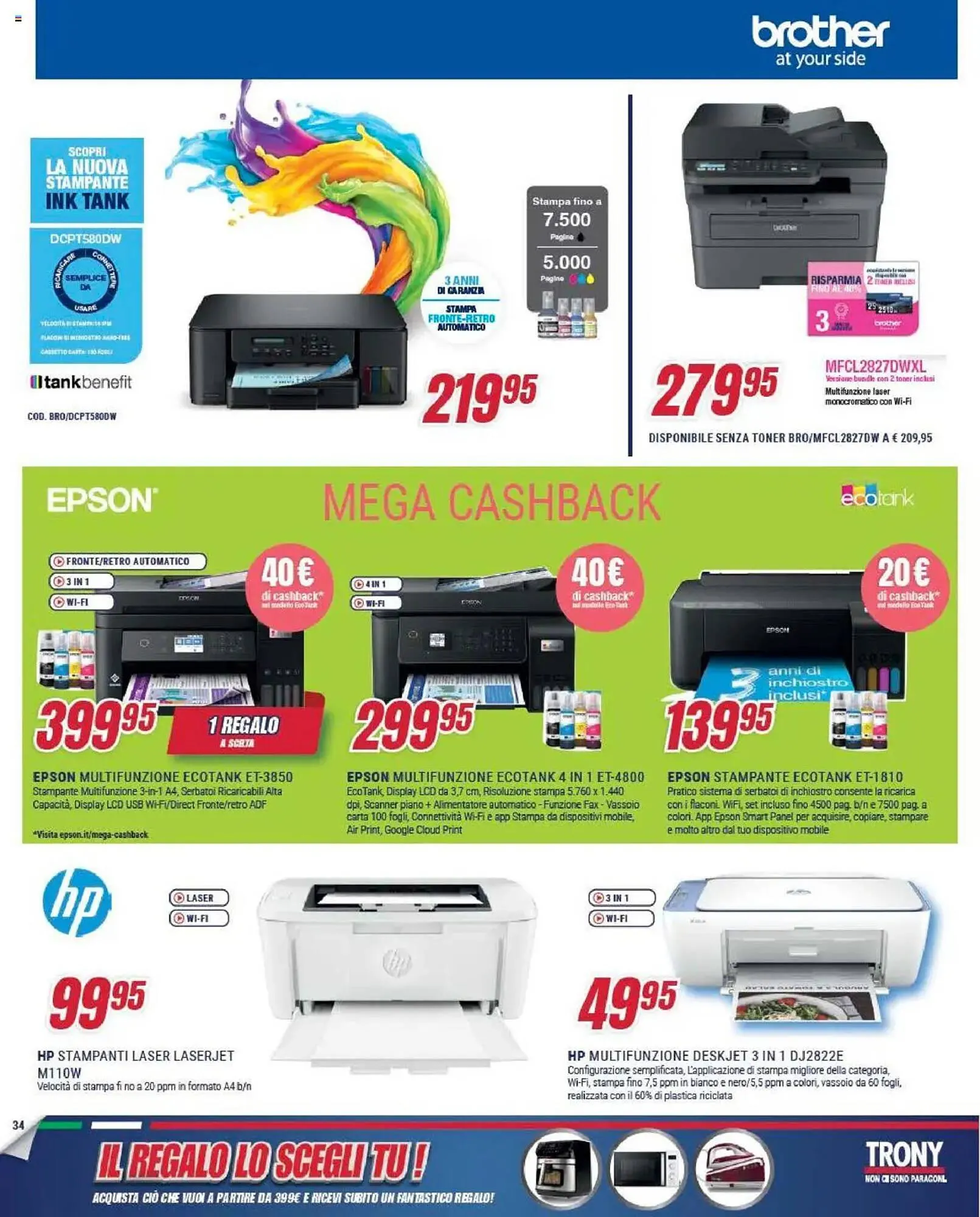 Volantino Trony da 5 settembre a 1 ottobre di 2025 - Pagina del volantino 34