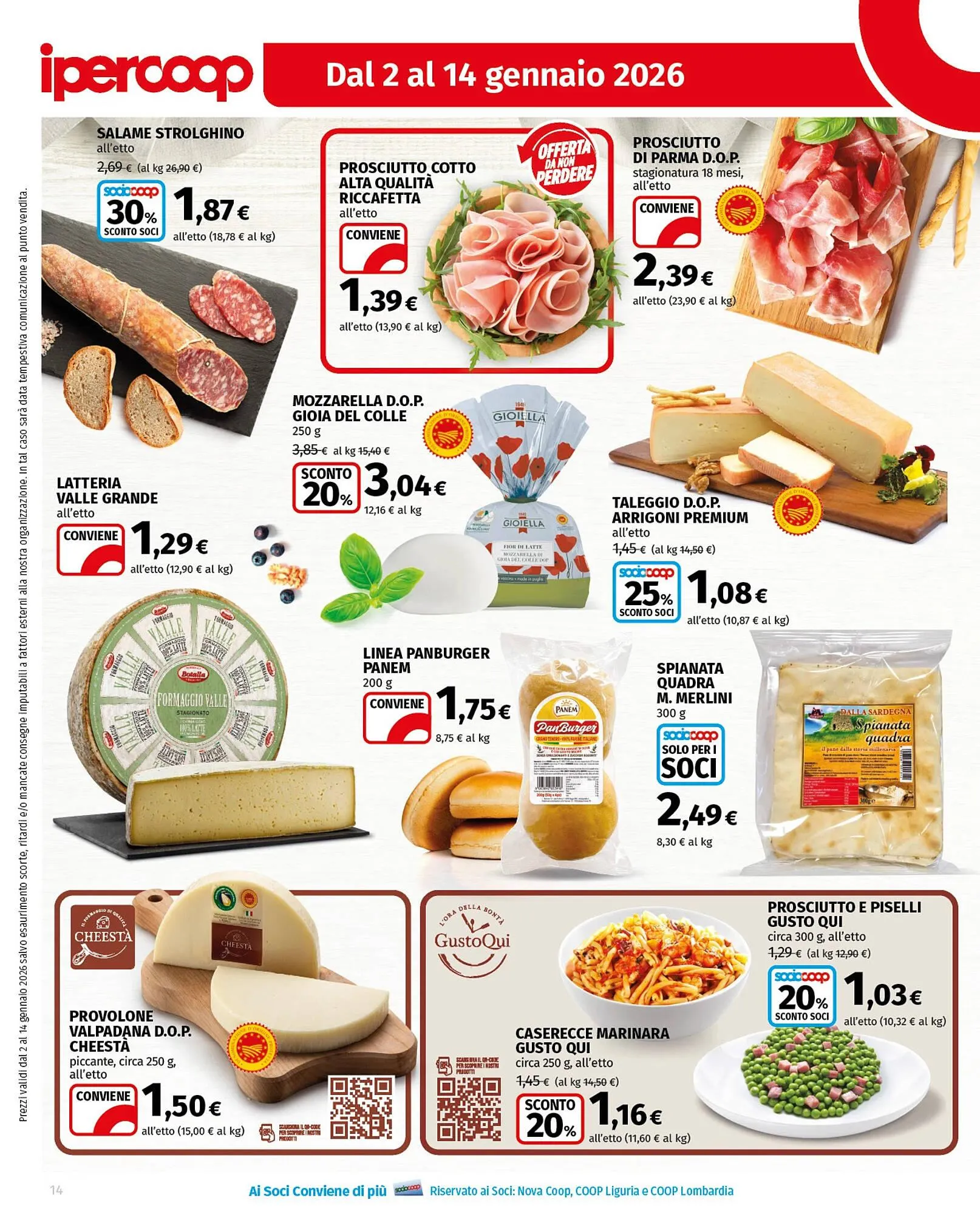 Volantino Ipercoop da 2 gennaio a 14 gennaio di 2026 - Pagina del volantino 14