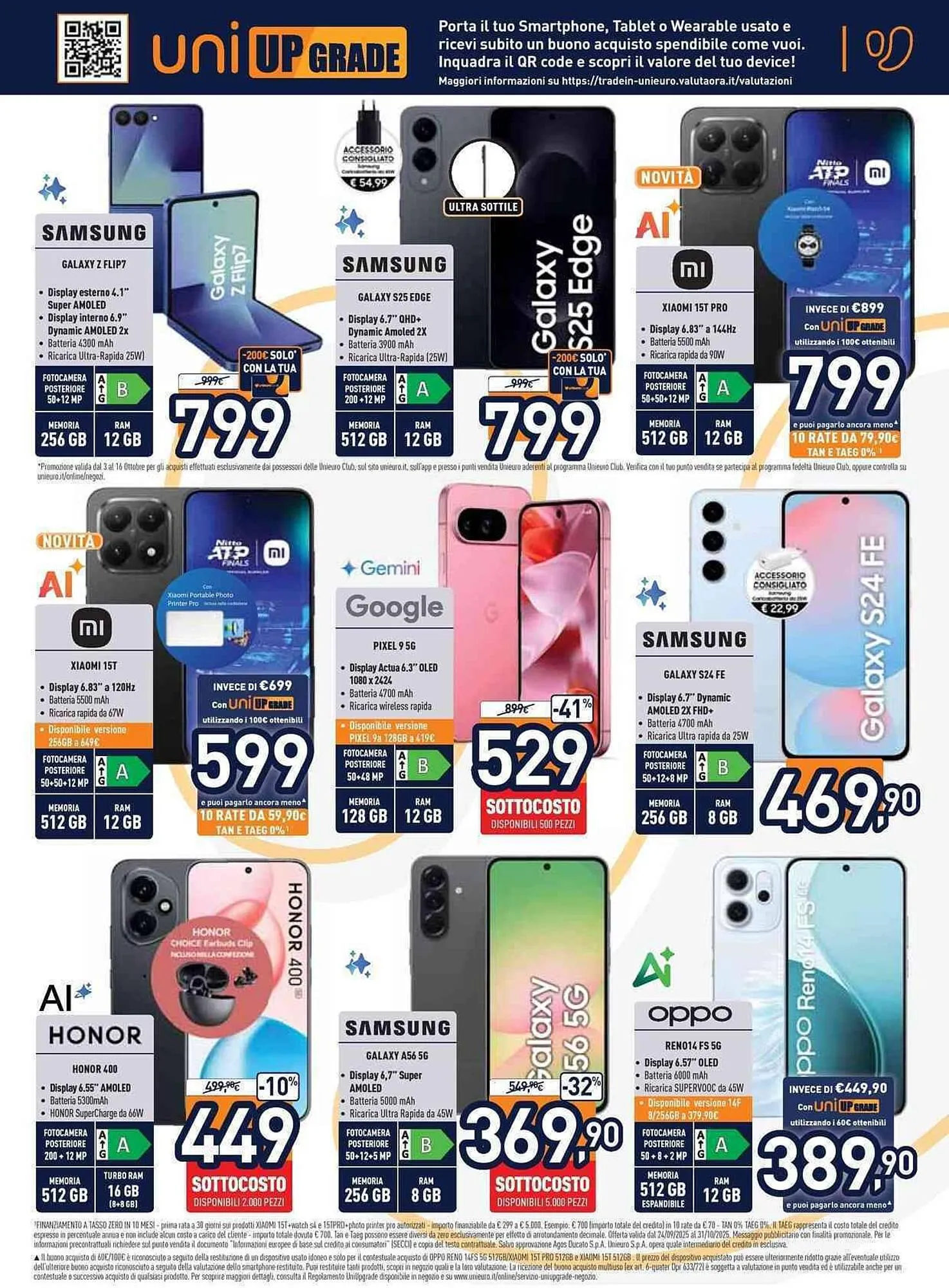 Volantino Unieuro da 3 ottobre a 13 ottobre di 2025 - Pagina del volantino 5