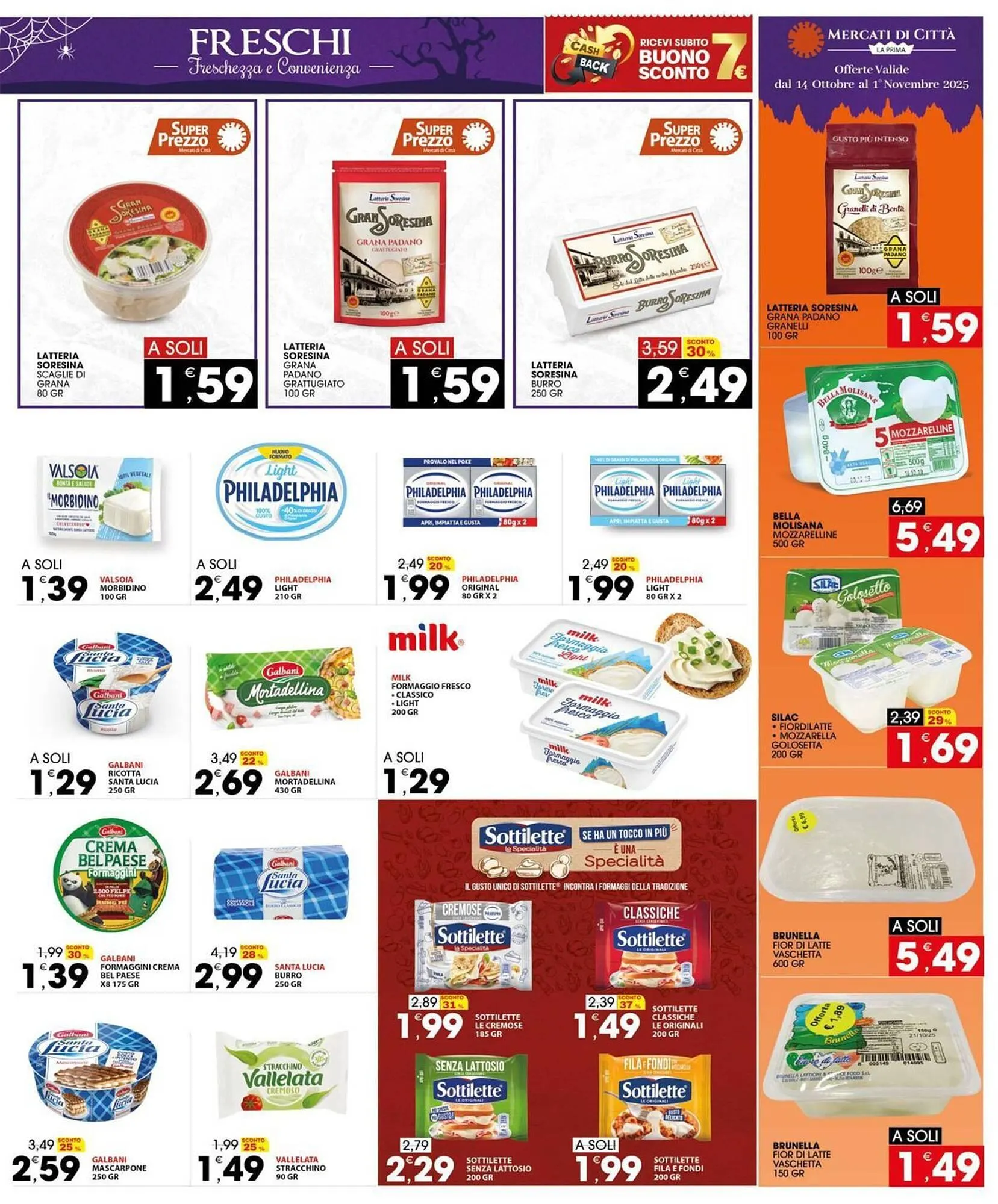 Volantino Mercati di Città La Prima da 13 ottobre a 1 novembre di 2025 - Pagina del volantino 23