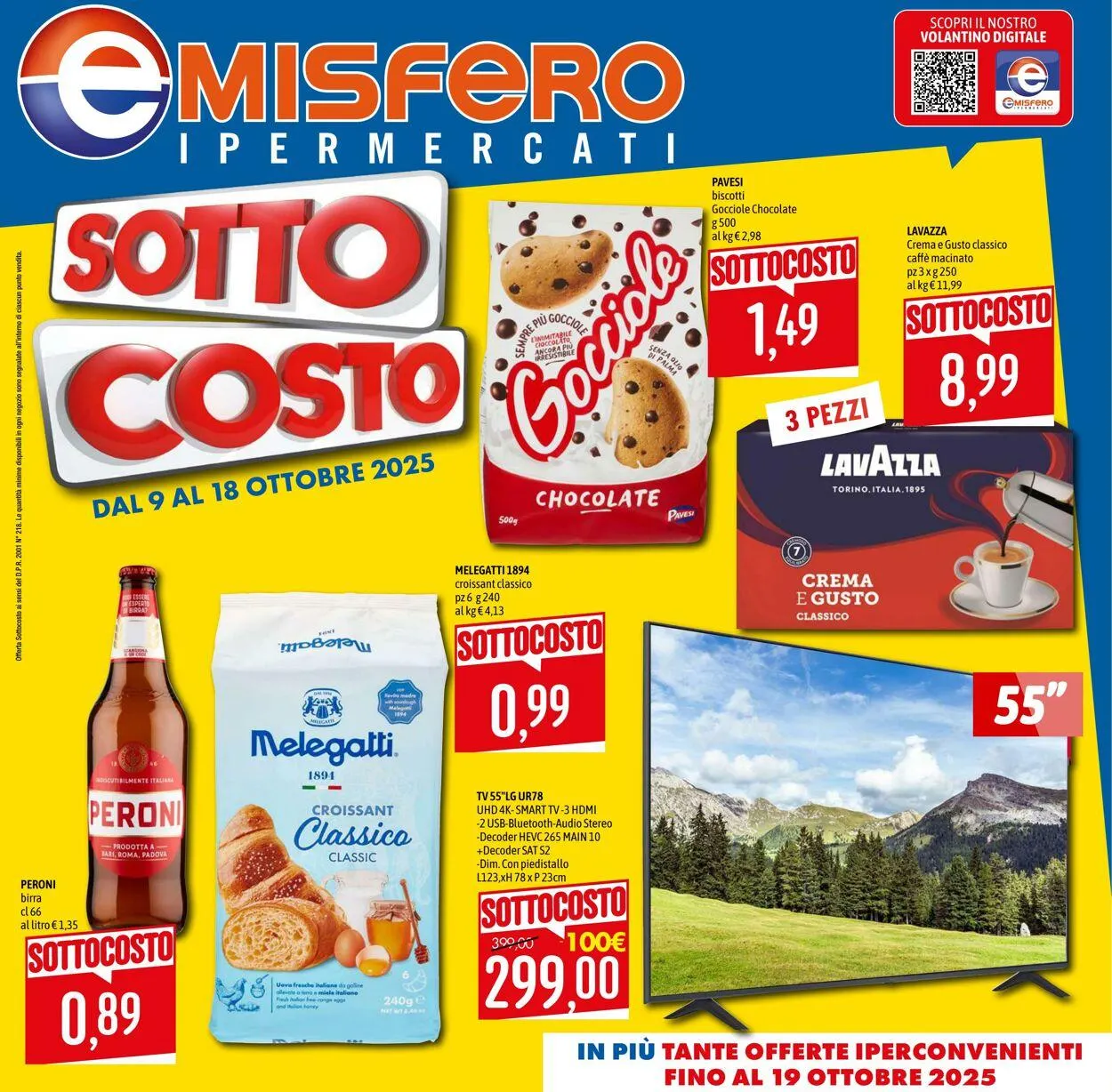 Emisfero Volantino attuale da 9 ottobre a 19 ottobre di 2025 - Pagina del volantino 1