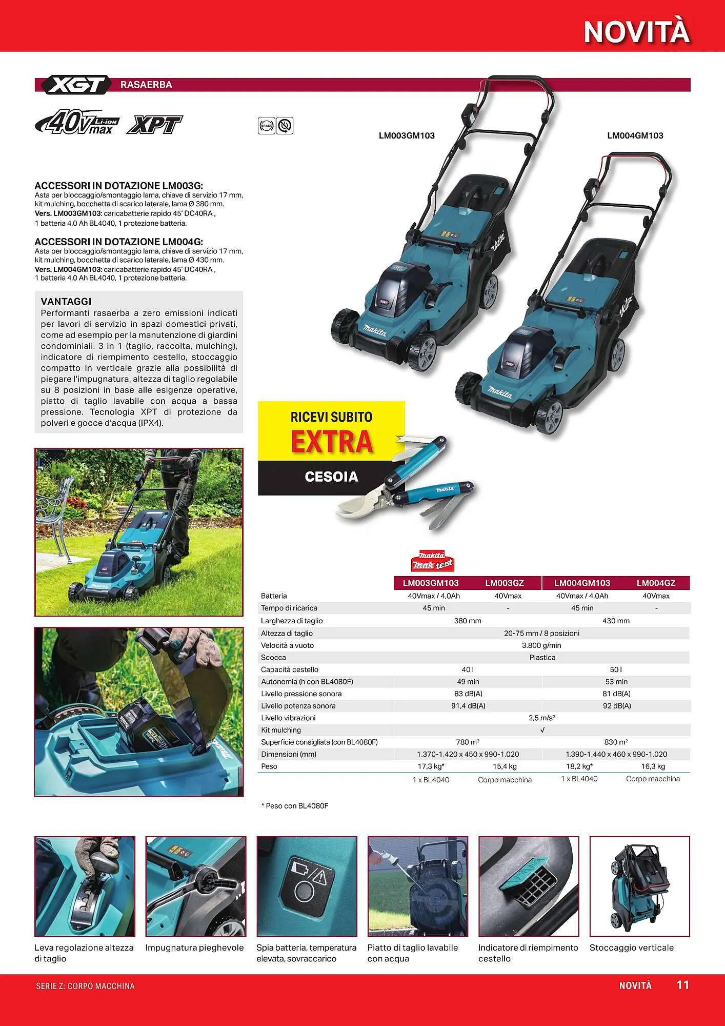 Volantino Makita da 1 aprile a 1 ottobre di 2024 - Pagina del volantino 13