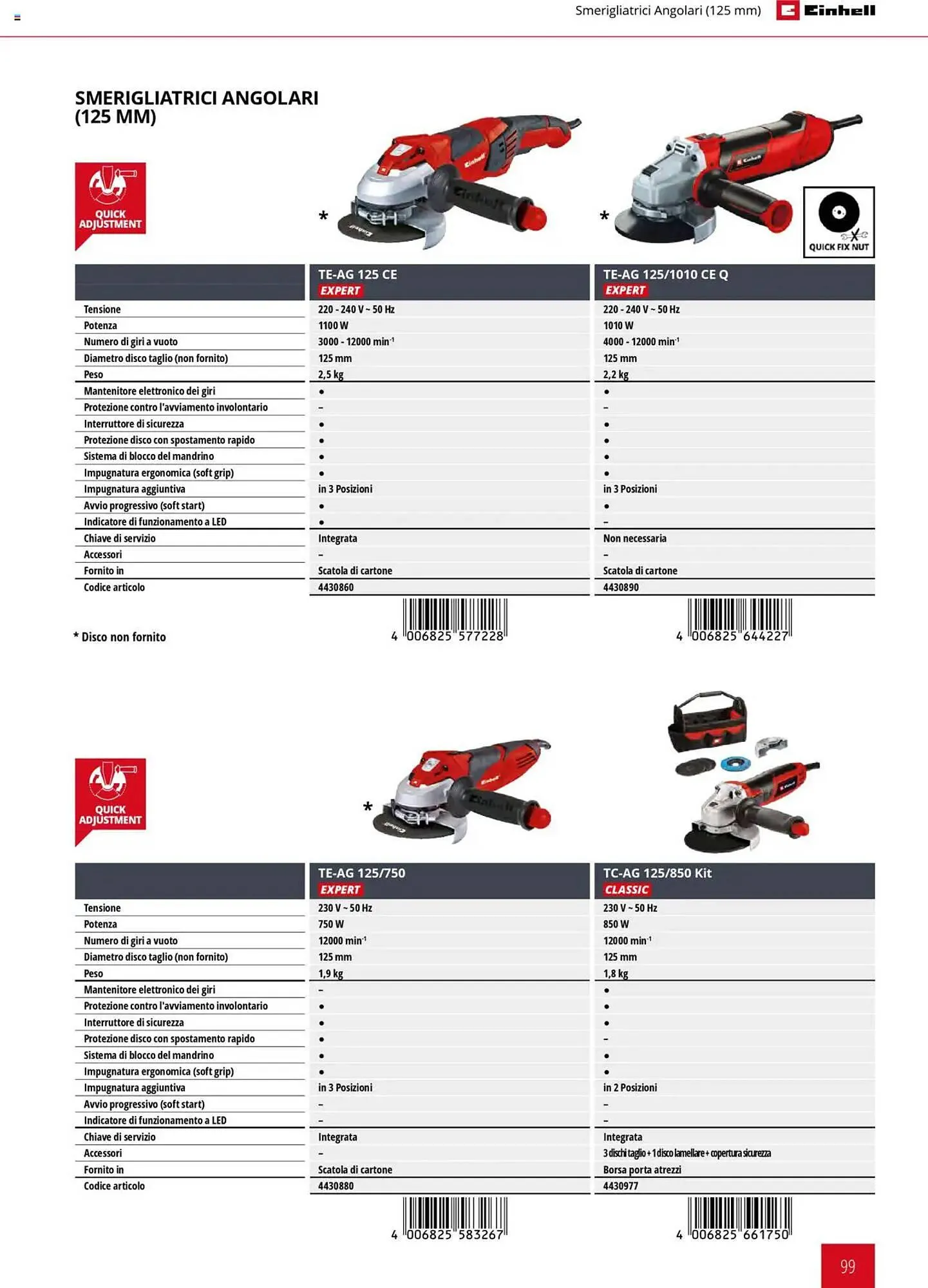 Volantino Einhell da 6 febbraio a 6 febbraio di 2026 - Pagina del volantino 99