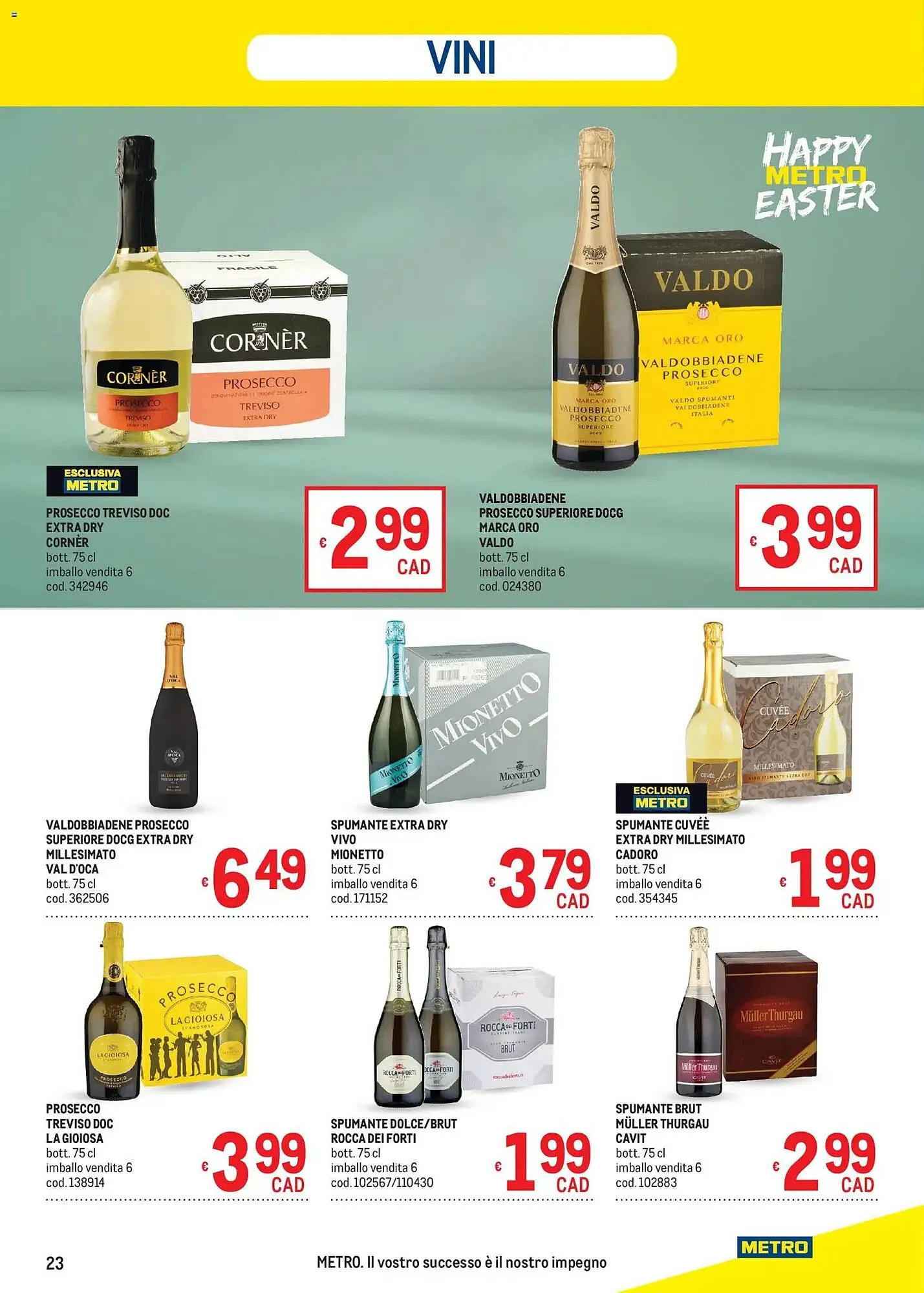 Volantino Metro da 19 marzo a 1 aprile di 2026 - Pagina del volantino 23