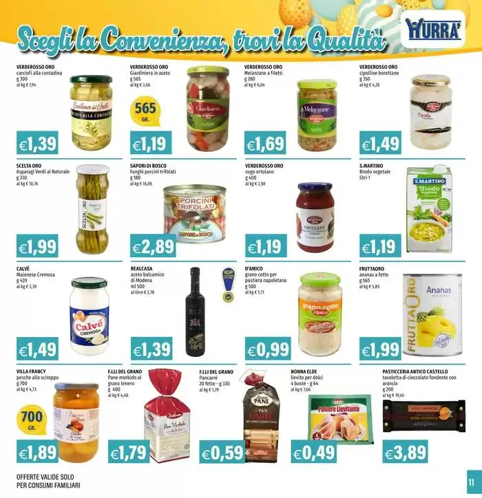 Dolce pasqua da 10 aprile a 23 aprile di 2025 - Pagina del volantino 11