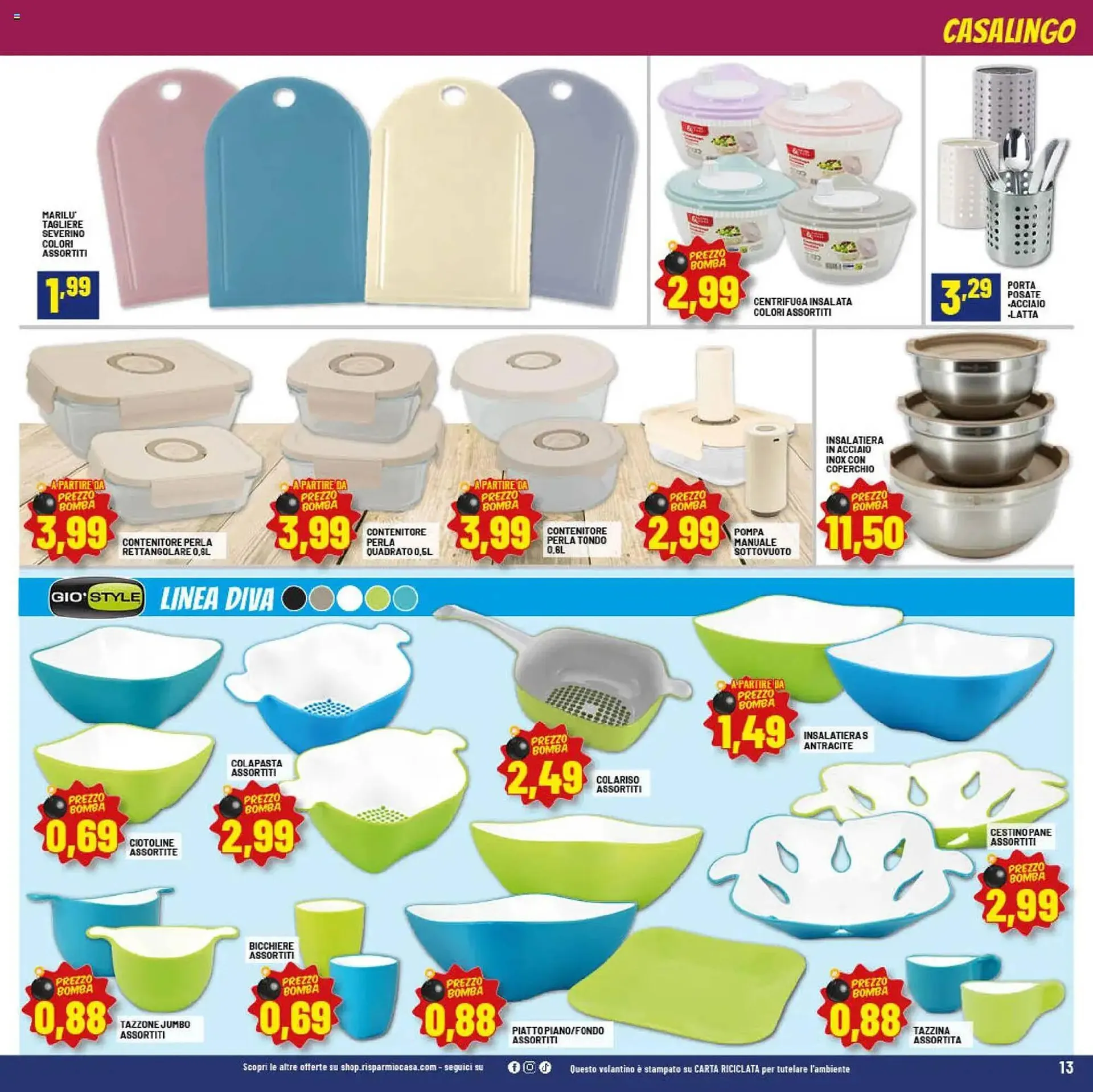 Volantino Risparmio Casa da 23 aprile a 9 maggio di 2026 - Pagina del volantino 13