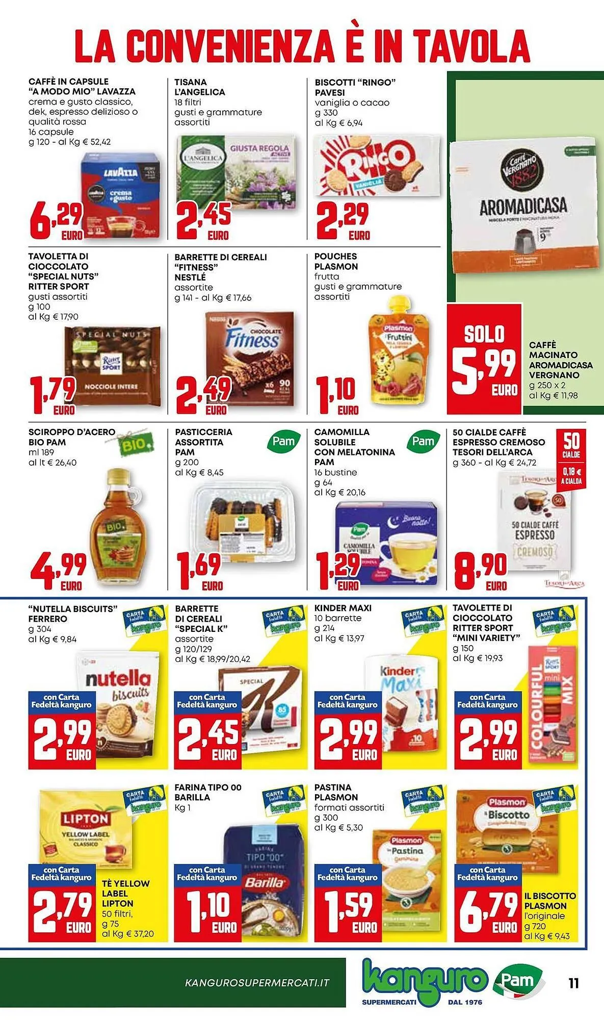 Volantino Kanguro da 12 marzo a 25 marzo di 2026 - Pagina del volantino 11