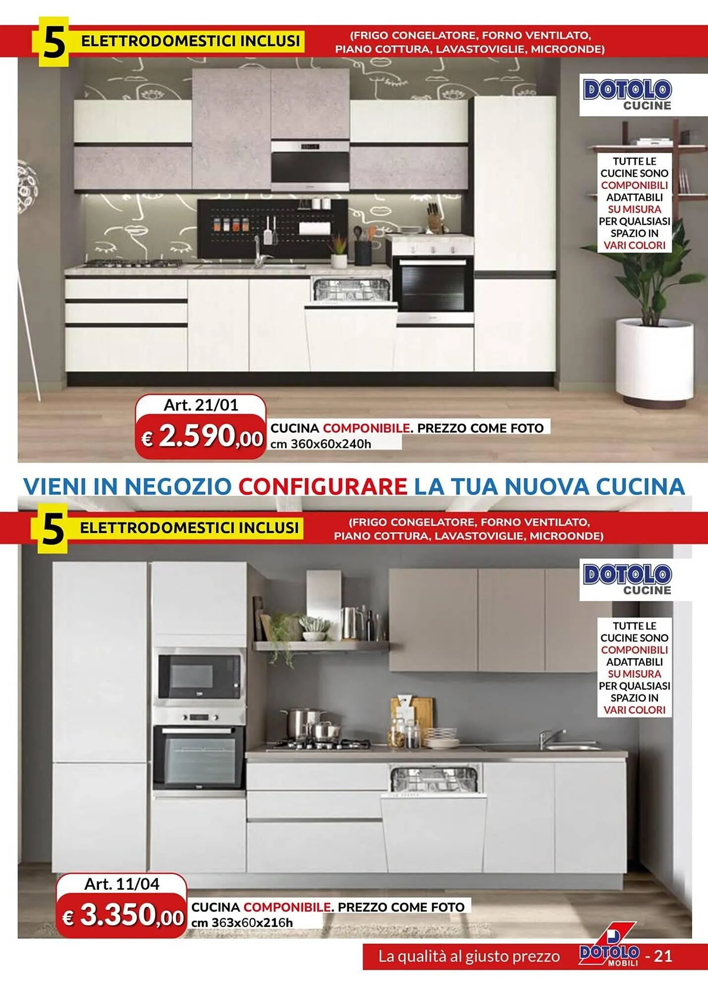 Volantino Dotolo Mobili da 12 luglio a 31 dicembre di 2024 - Pagina del volantino 21