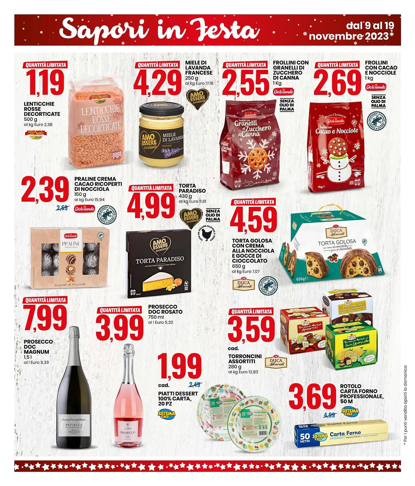 Volantino Eurospin da 9 novembre a 19 novembre di 2023 - Pagina del volantino 4