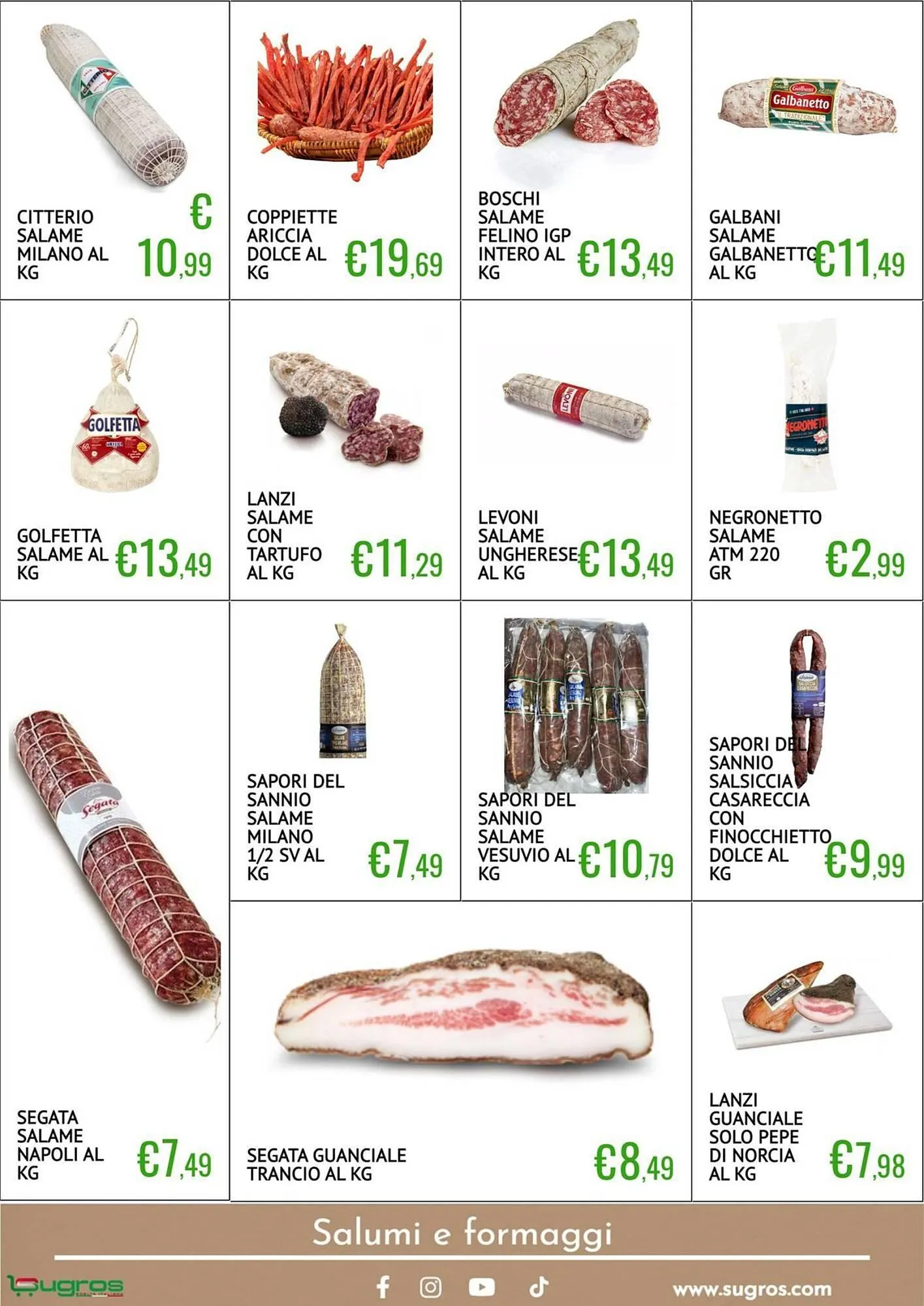 Volantino Sugros da 23 novembre a 13 dicembre di 2025 - Pagina del volantino 10