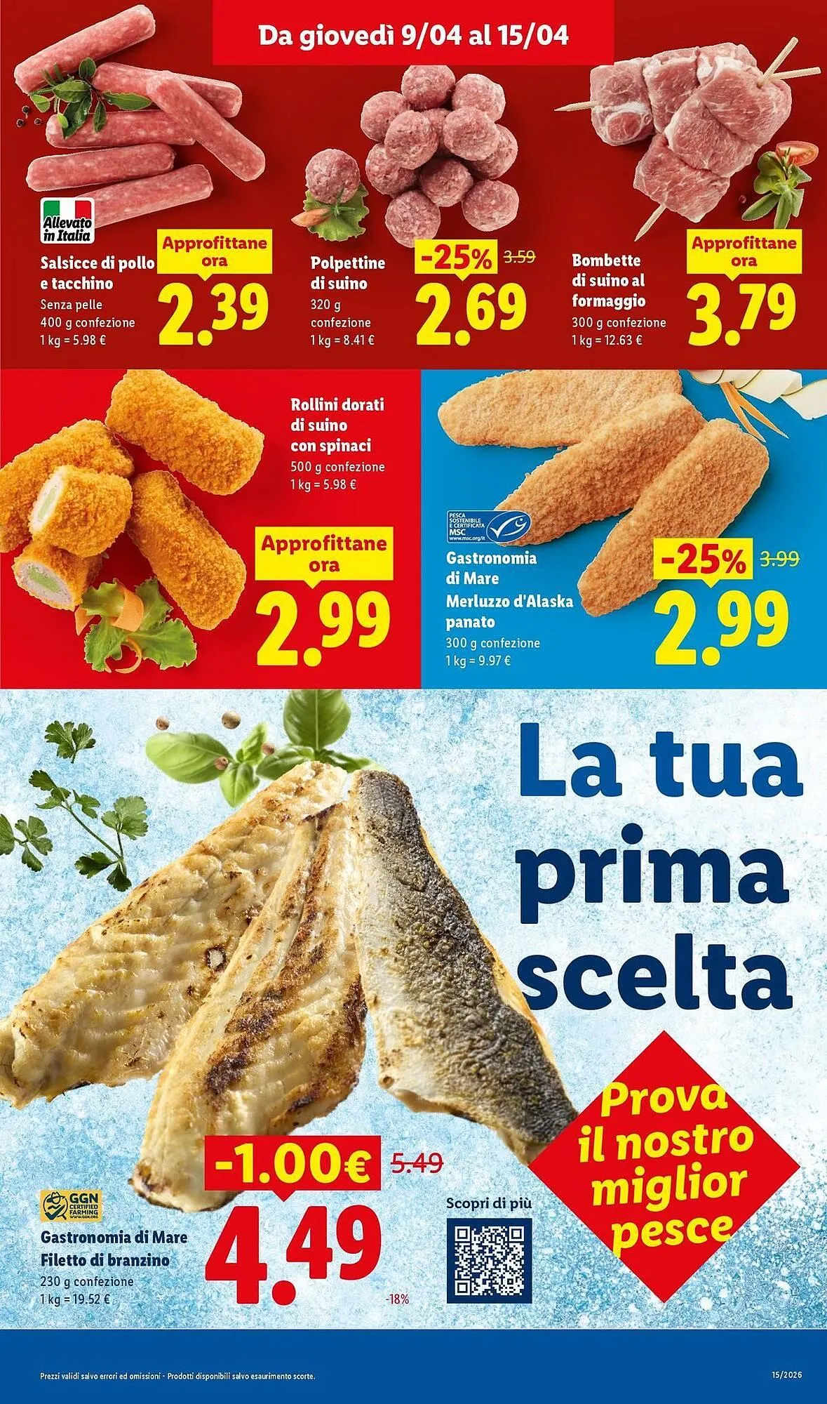 Volantino Lidl da 9 aprile a 15 aprile di 2026 - Pagina del volantino 7