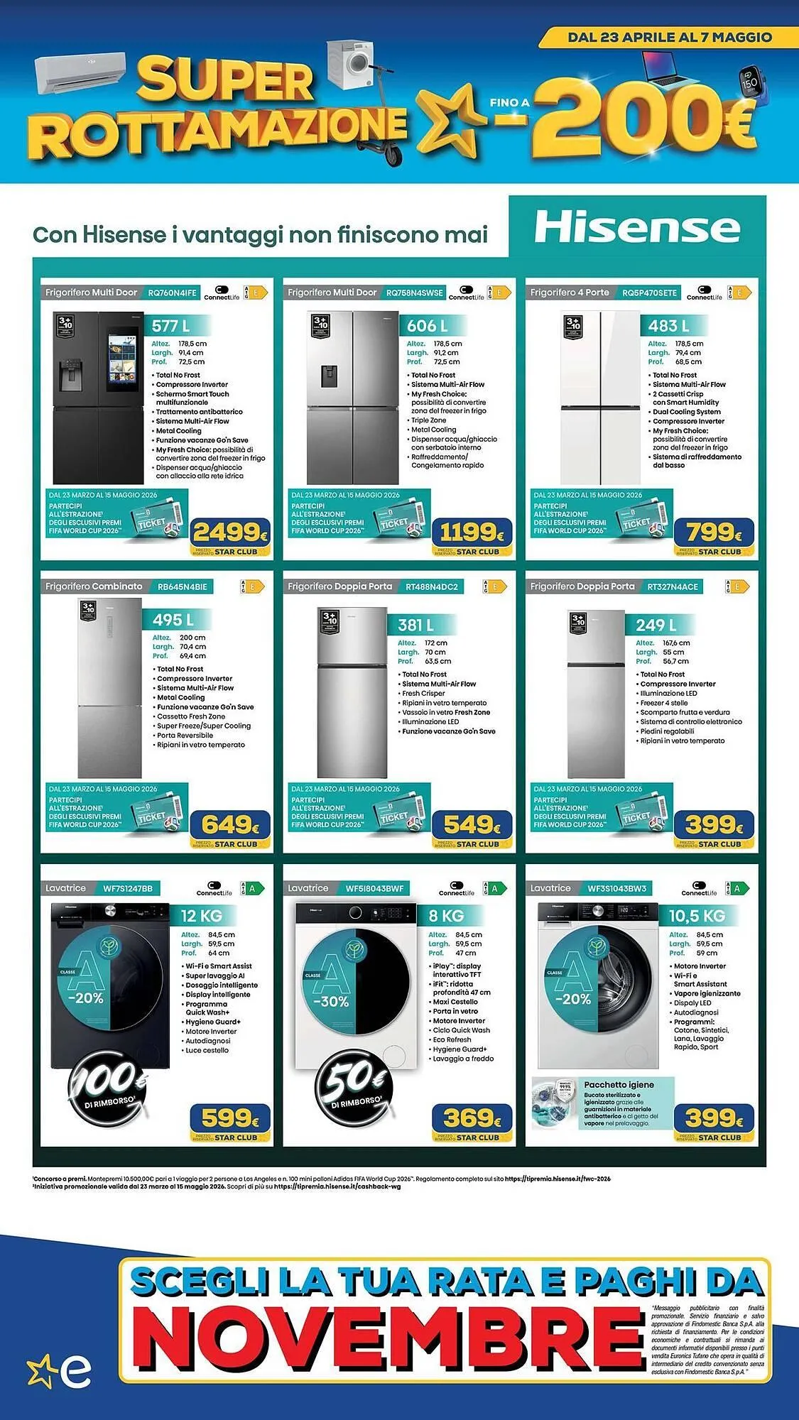 Volantino Euronics da 24 aprile a 7 maggio di 2026 - Pagina del volantino 138
