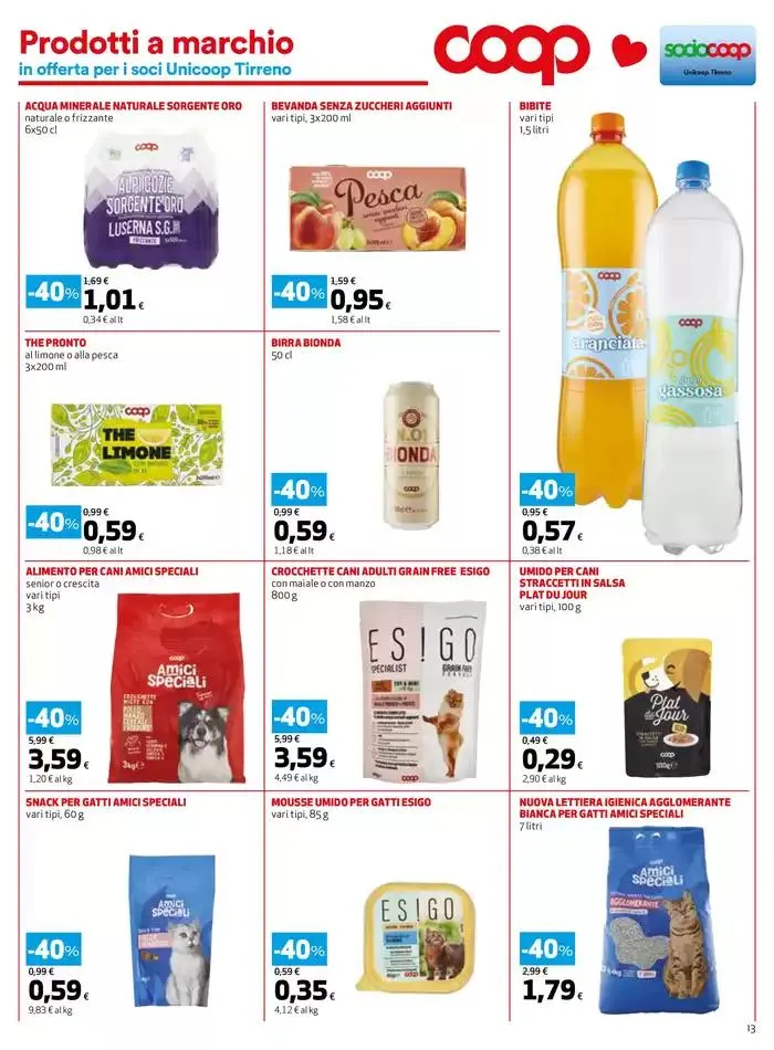 40% di sconto x4 settimane da 27 febbraio a 26 marzo di 2025 - Pagina del volantino 13