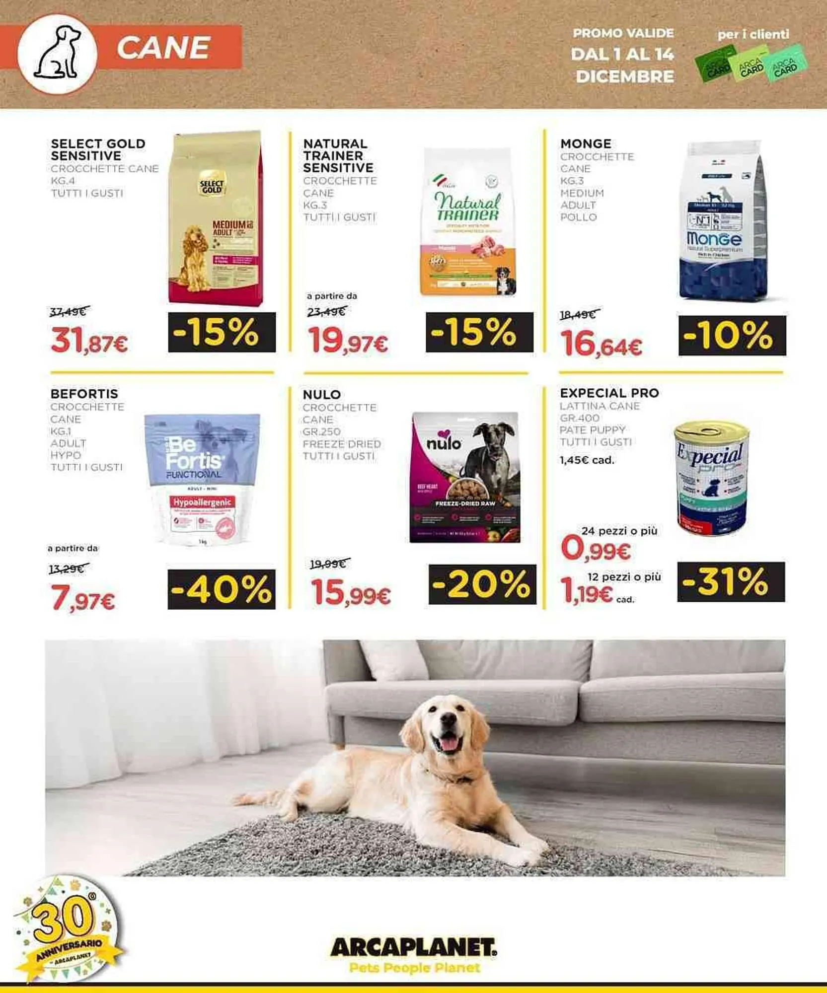 Volantino Arcaplanet da 8 dicembre a 14 dicembre di 2025 - Pagina del volantino 10