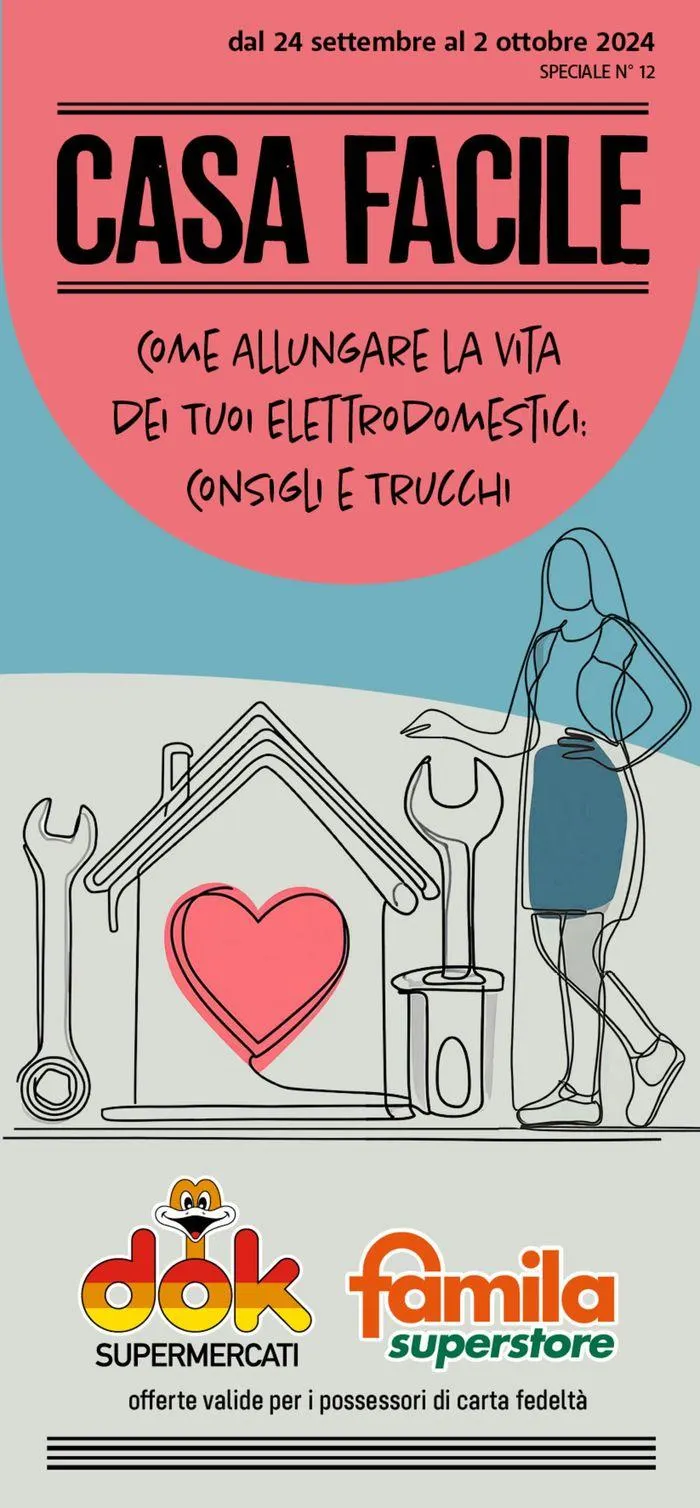 Casa facile da 24 settembre a 2 ottobre di 2024 - Pagina del volantino 1