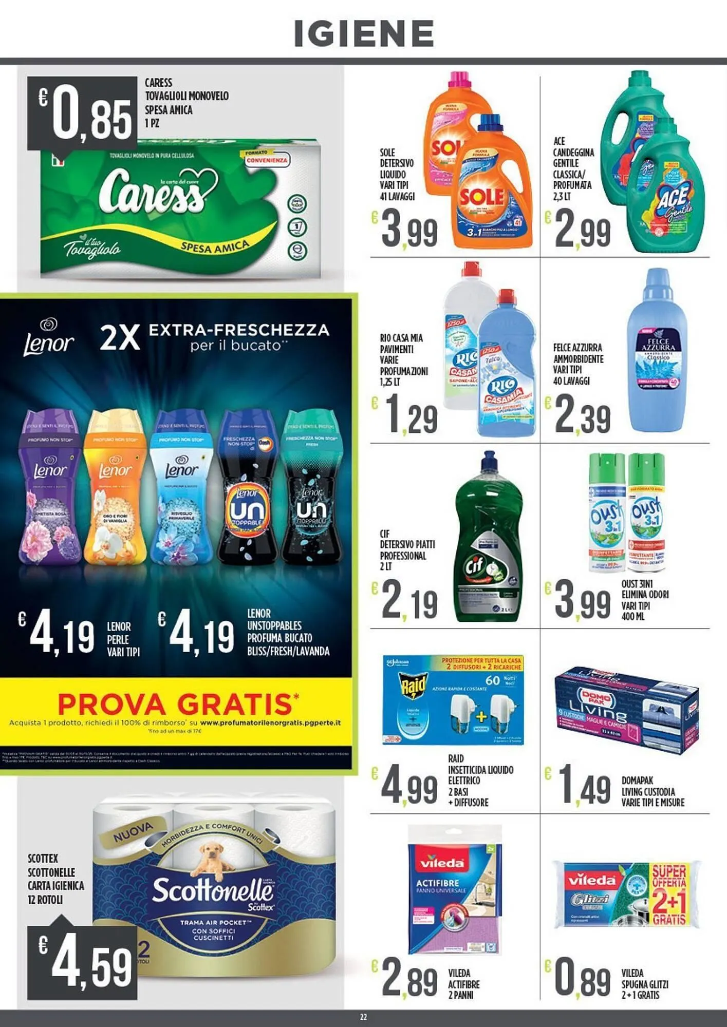 Volantino Supermercato Pollio da 2 giugno a 15 giugno di 2025 - Pagina del volantino 22