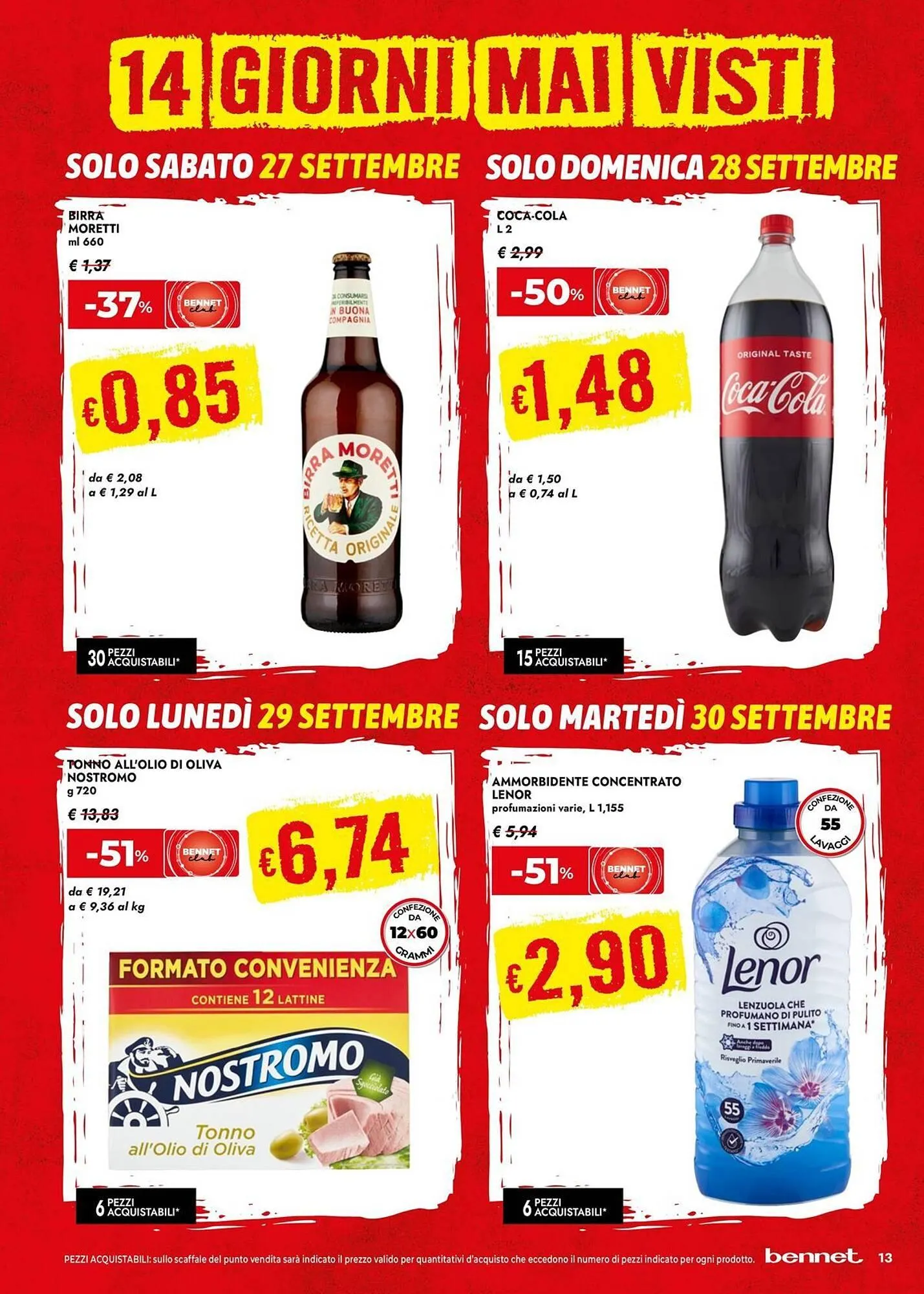 Volantino Bennet da 25 settembre a 7 ottobre di 2025 - Pagina del volantino 13
