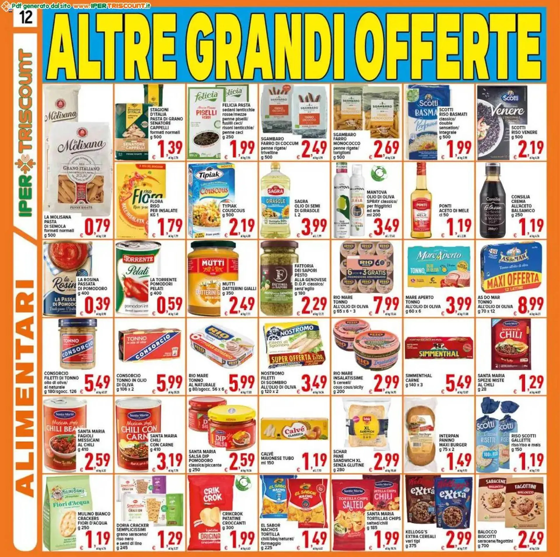 Volantino Iper Triscount da 25 luglio a 5 agosto di 2025 - Pagina del volantino 12