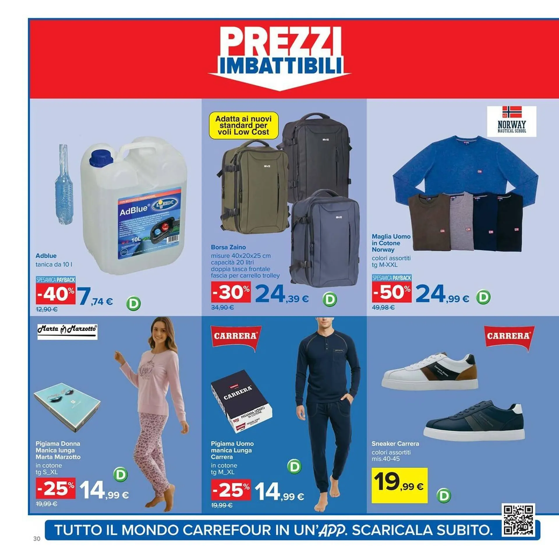 Volantino Carrefour Iper da 2 marzo a 12 marzo di 2026 - Pagina del volantino 30