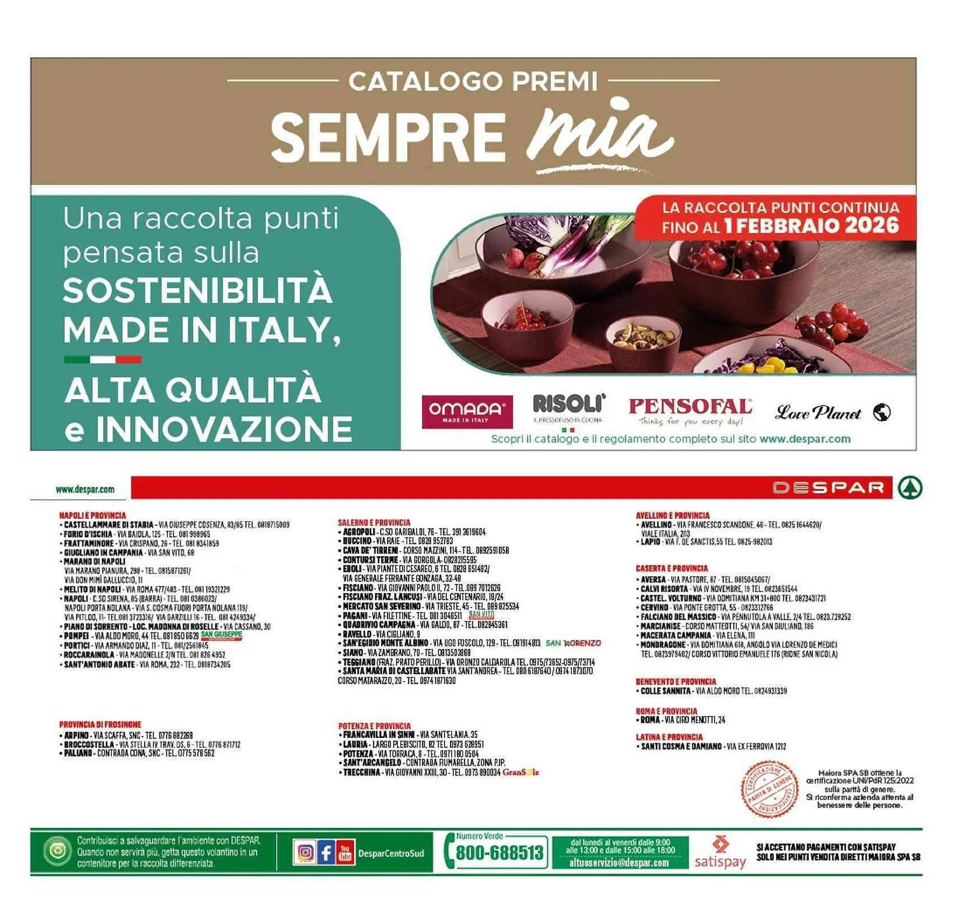 Volantino Despar da 12 ottobre a 18 dicembre di 2025 - Pagina del volantino 26