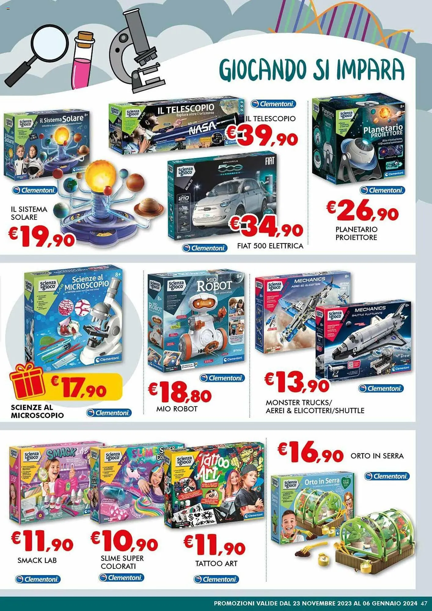 Volantino Europlanet Casa da 23 novembre a 6 gennaio di 2024 - Pagina del volantino 47