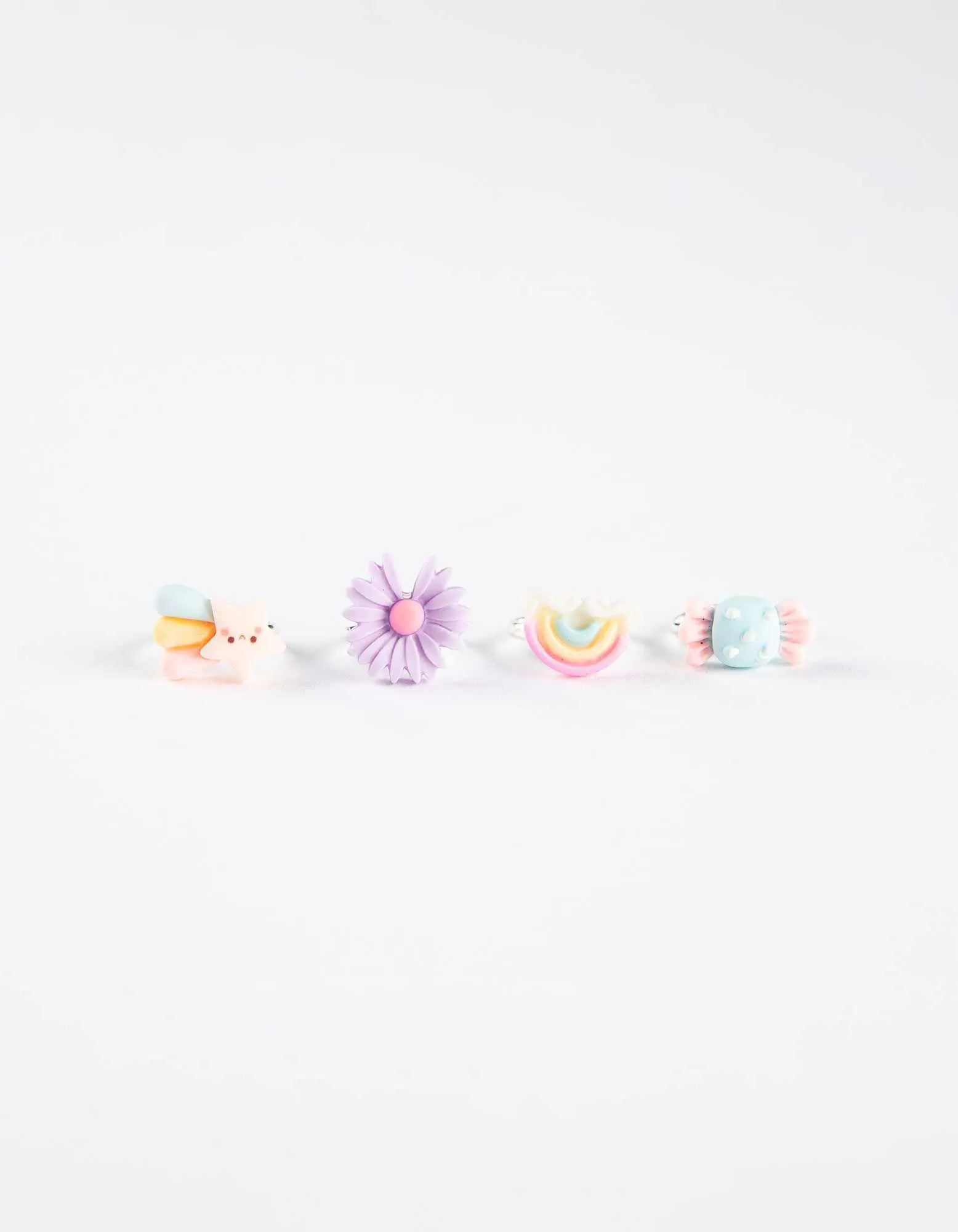 Anello - Confezione da 5 pezzi - rosa