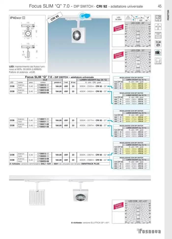 Fosnova LED 24/25 da 16 gennaio a 31 ottobre di 2025 - Pagina del volantino 47