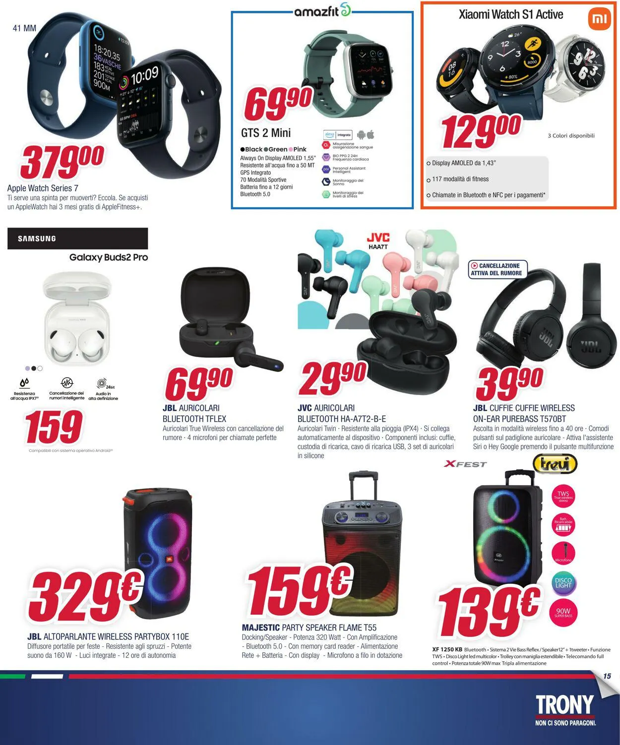 Trony - Napoli Volantino attuale da 20 luglio a 6 agosto di 2023 - Pagina del volantino 15