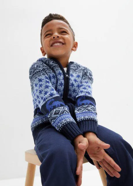 Cardigan con cappuccio