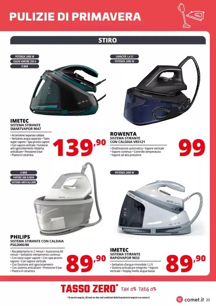 Speciale Pulizia da Comet! da 3 aprile a 16 aprile di 2025 - Pagina del volantino 23