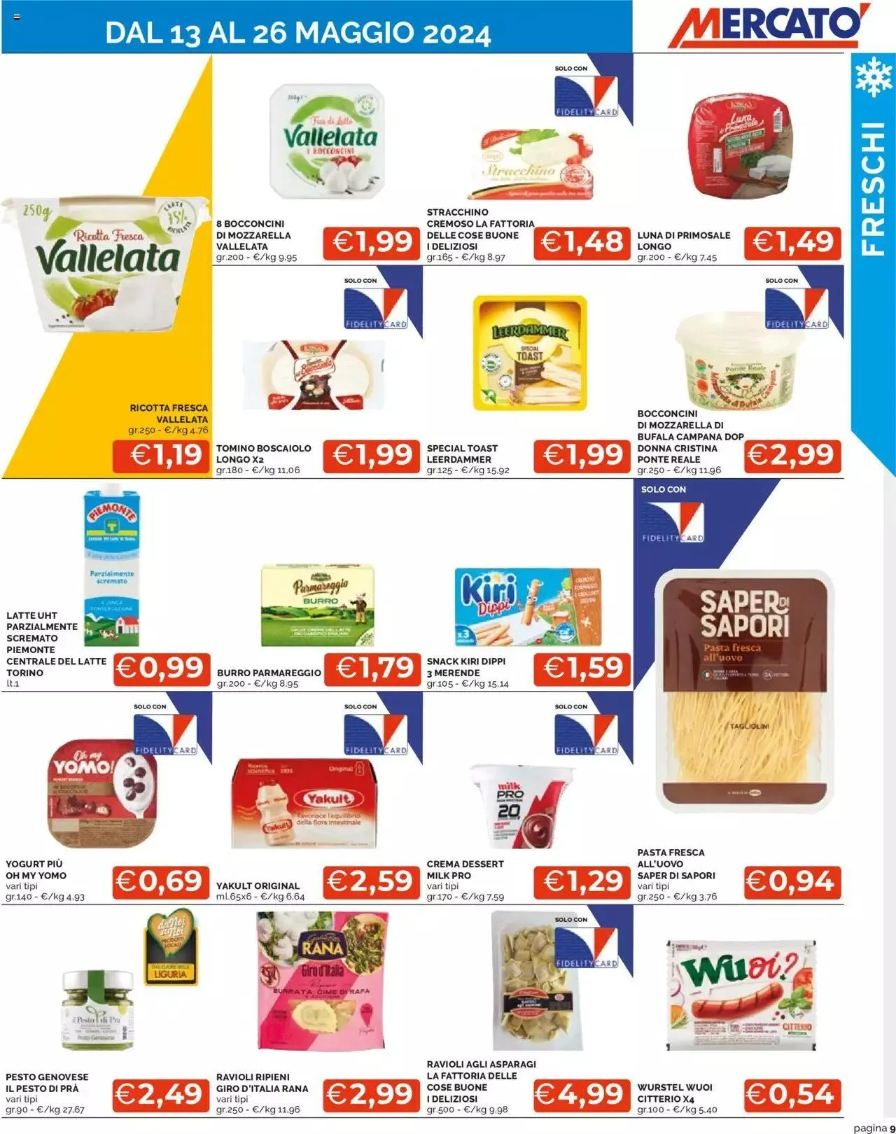 Volantino Mercatò da 13 maggio a 26 maggio di 2024 - Pagina del volantino 9
