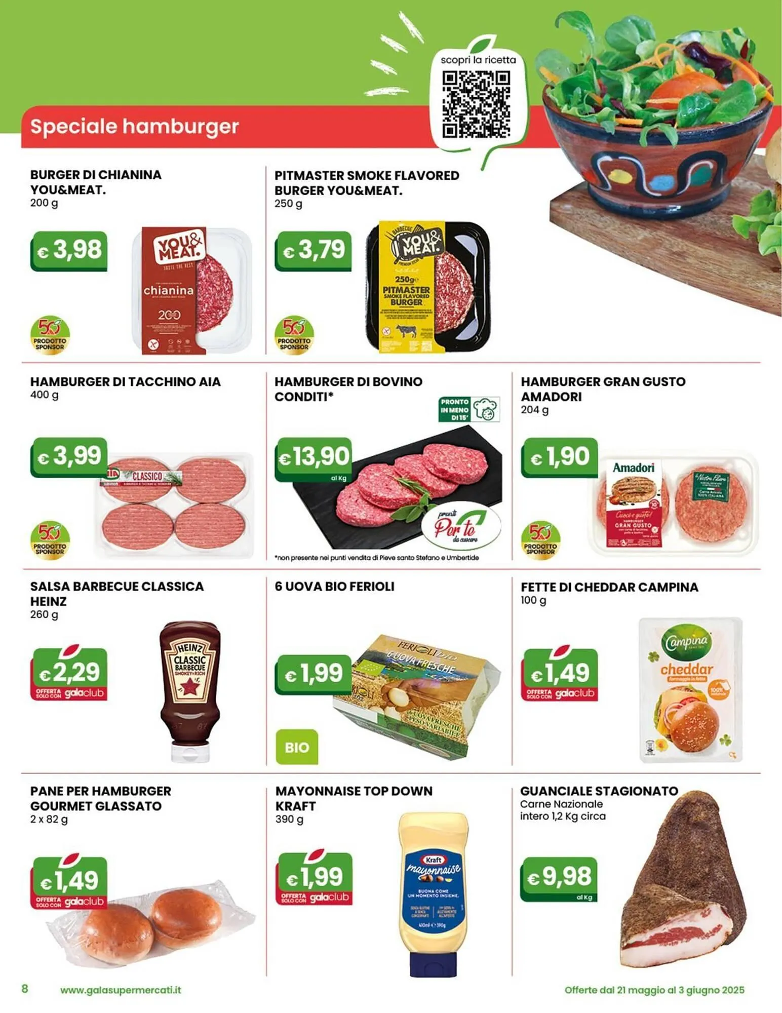 Volantino Gala Supermercati da 21 maggio a 3 giugno di 2025 - Pagina del volantino 8