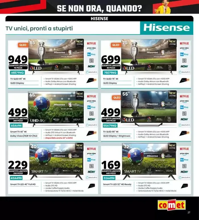 Black Friday Gran Finale da Comet! da 27 novembre a 2 dicembre di 2024 - Pagina del volantino 27