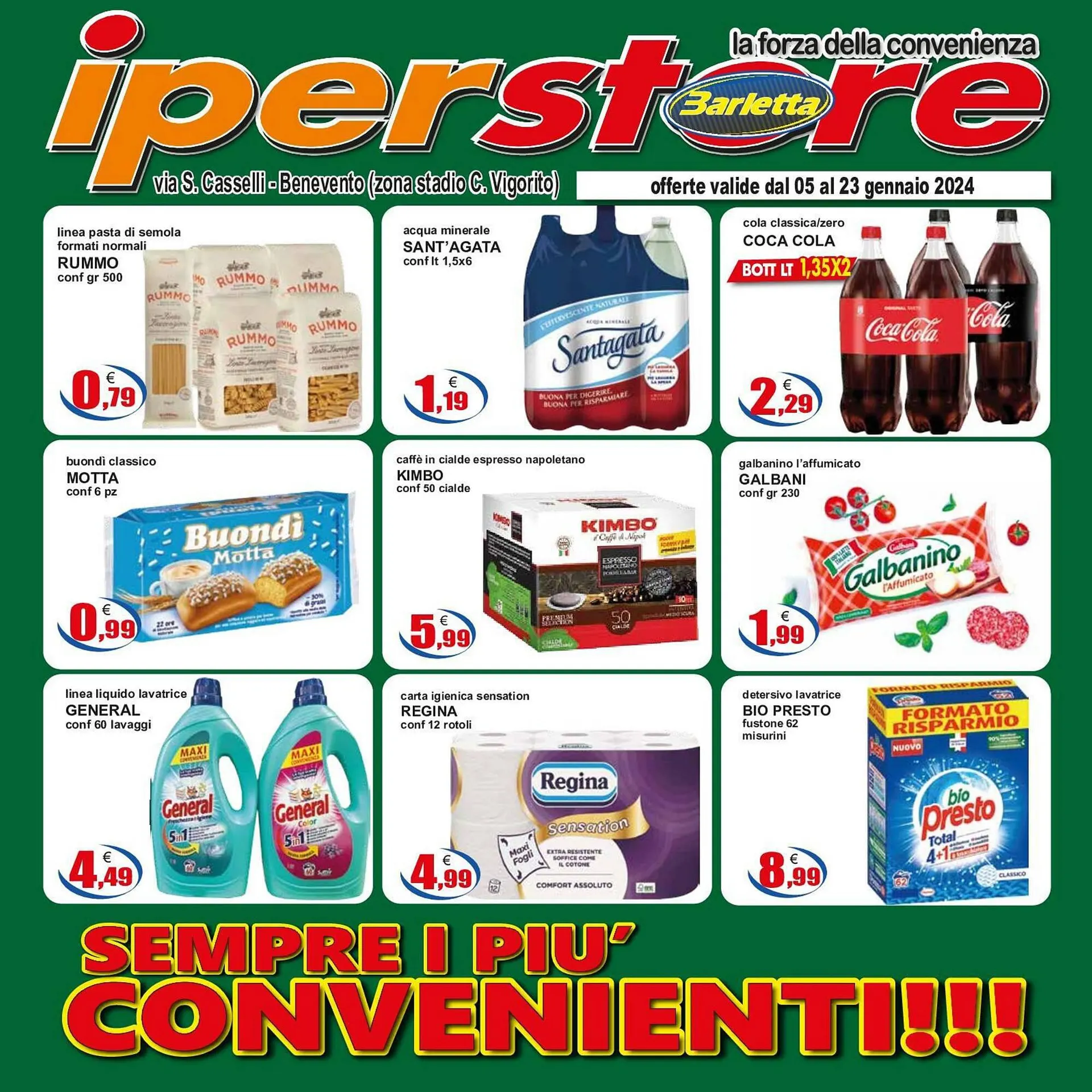 Volantino Iperstore Barletta da 5 gennaio a 23 gennaio di 2024 - Pagina del volantino 