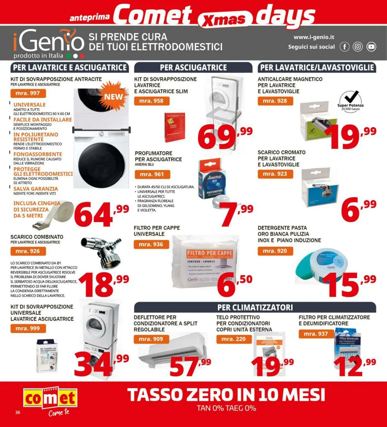 Comet Volantino attuale da 1 dicembre a 7 dicembre di 2023 - Pagina del volantino 36