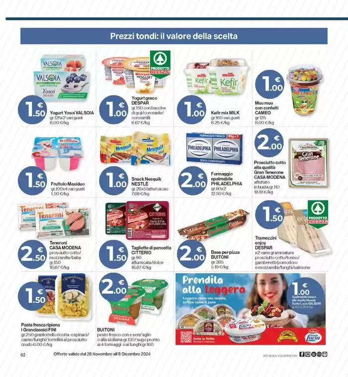 Prezzi tondi da 28 novembre a 8 gennaio di 2025 - Pagina del volantino 2