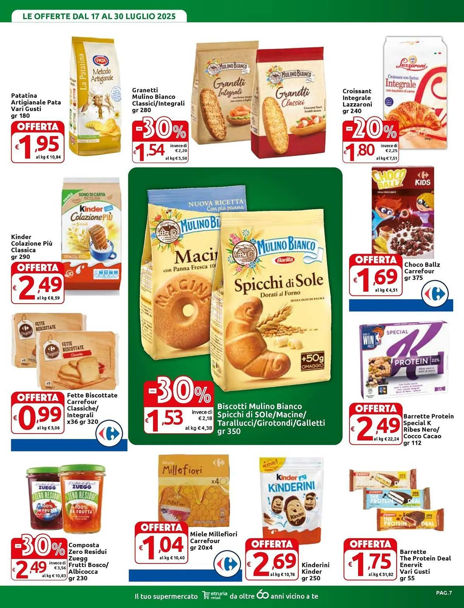 Volantino Carrefour Express da 17 luglio a 30 luglio di 2025 - Pagina del volantino 7